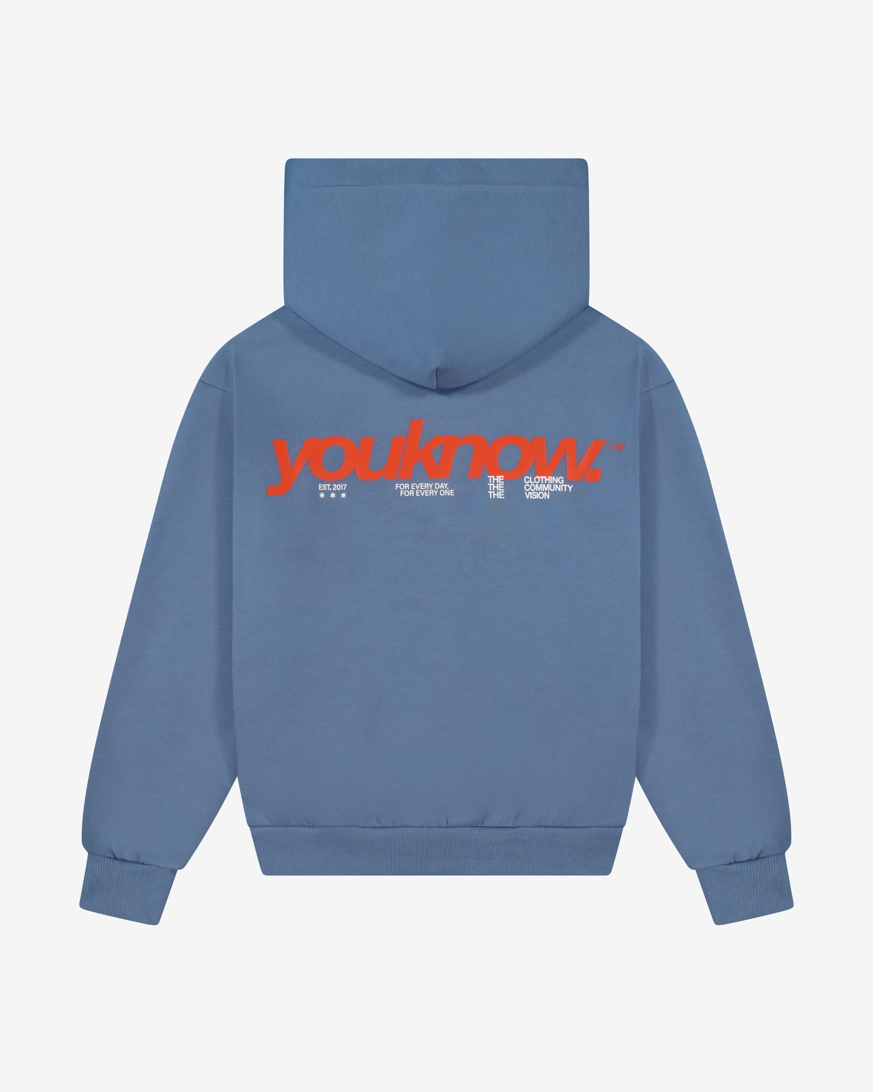 Community Hoodie | Denim Blue