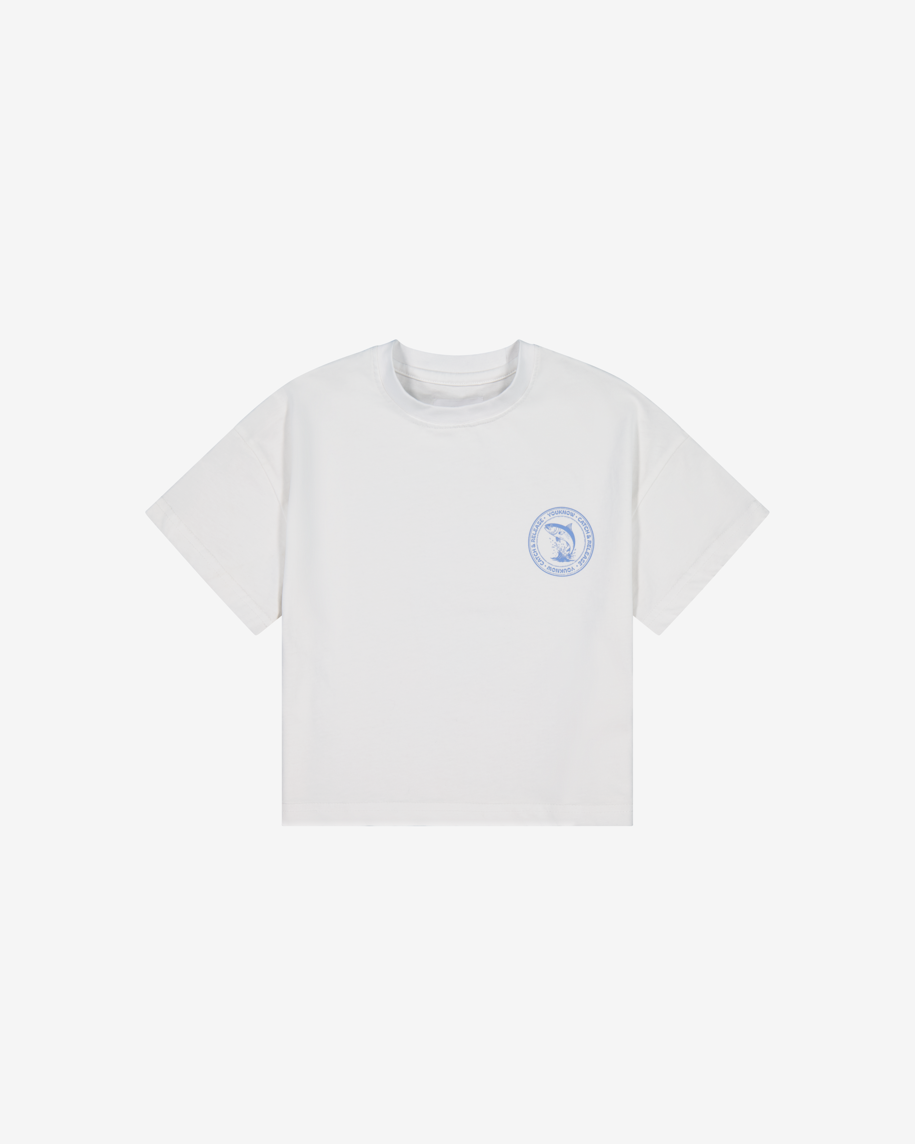 Kids Fish Shop Tee | White