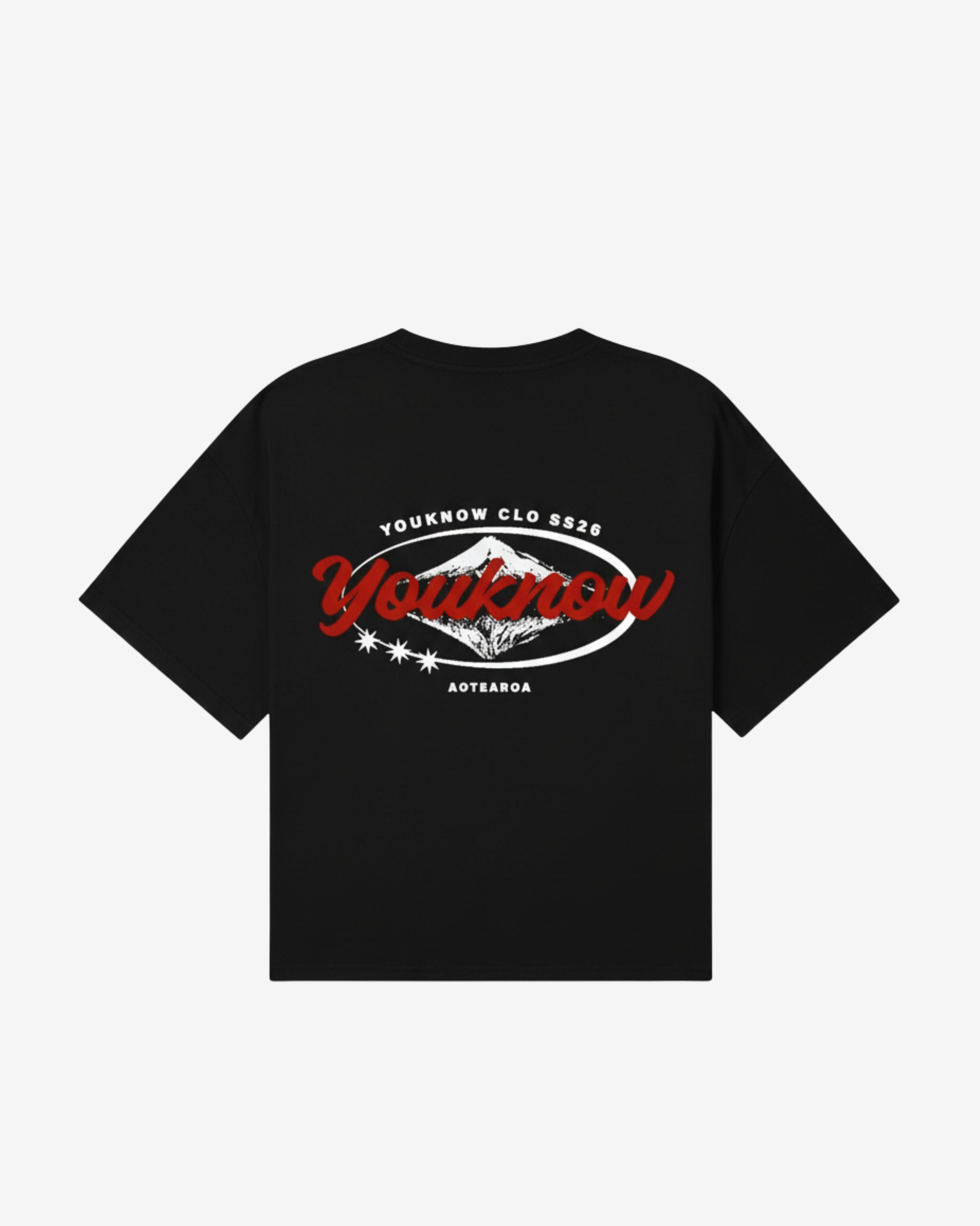 Aotearoa Tee SS | Washed Black