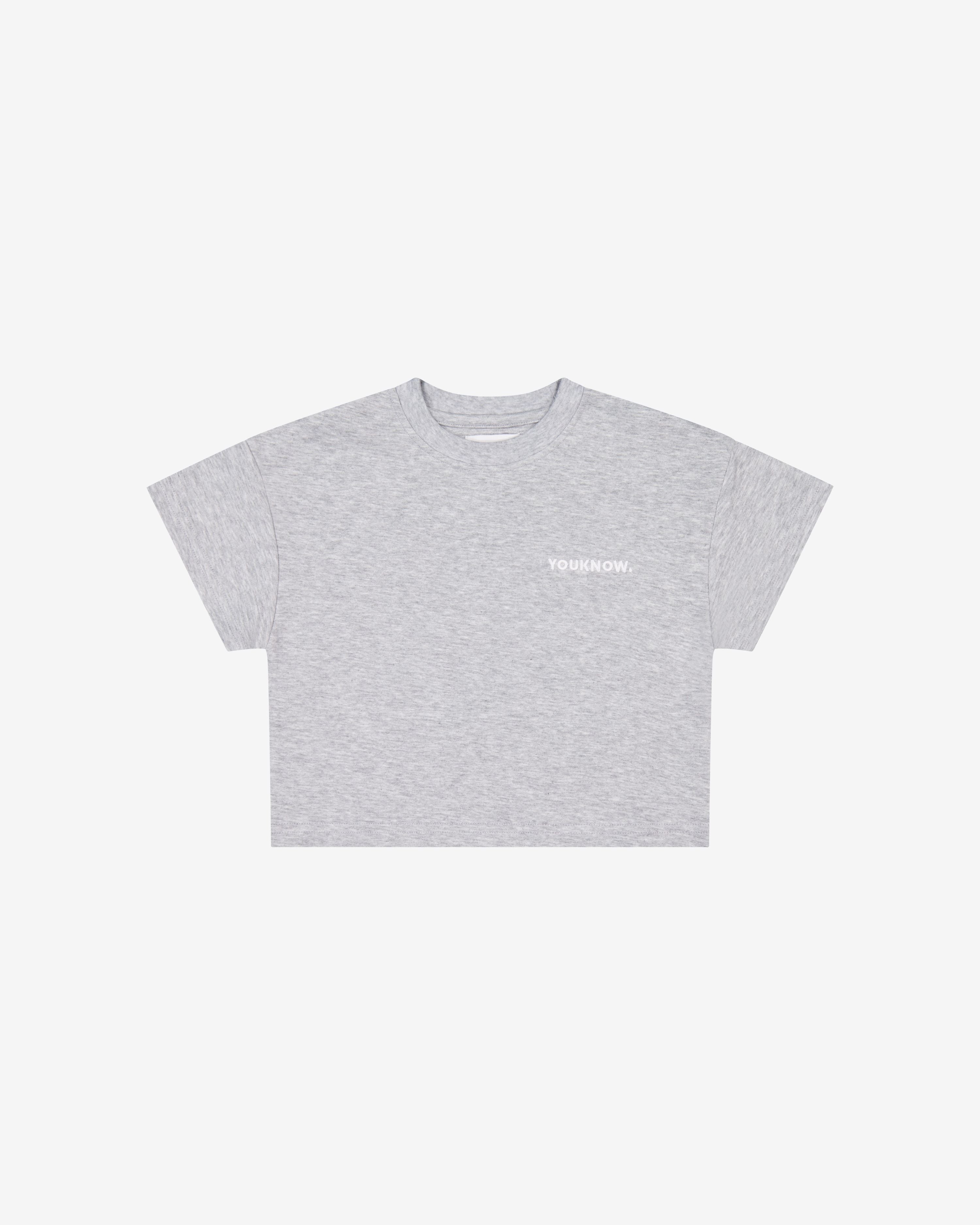 Kids Core Box Tee | GREY MARLE