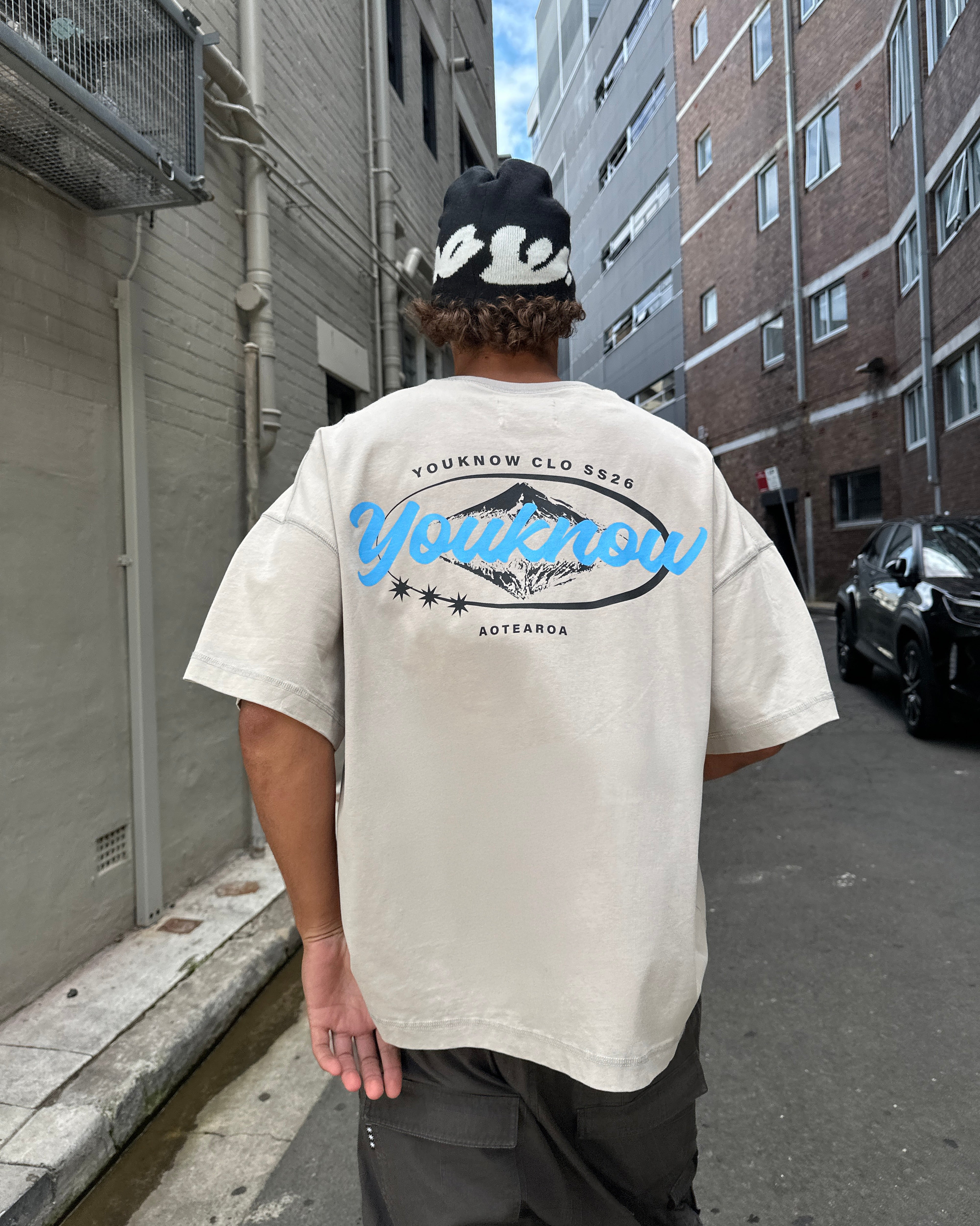 Aotearoa Tee SS | Washed Grey