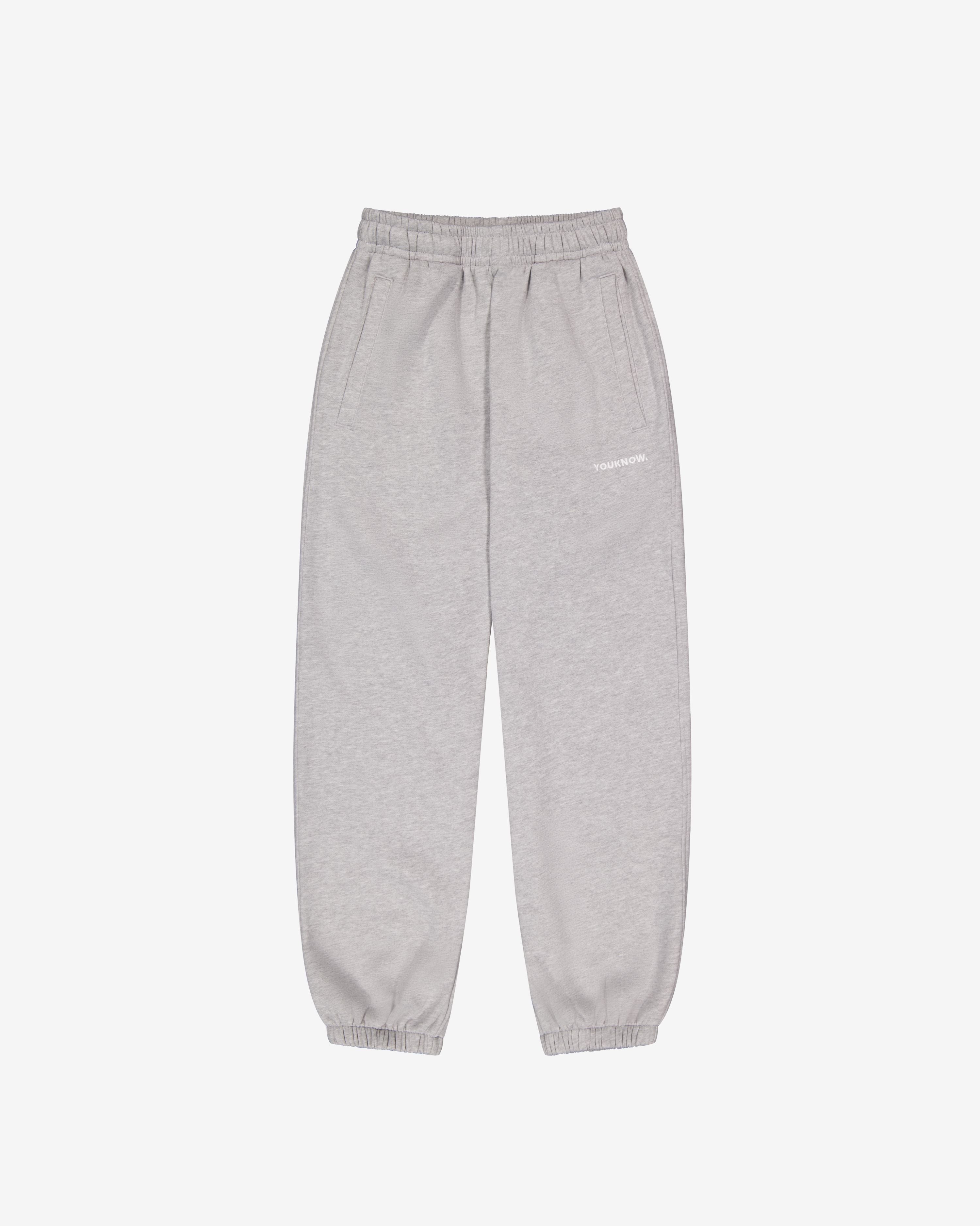 Core Cuffed Sweatpants | Heather Grey
