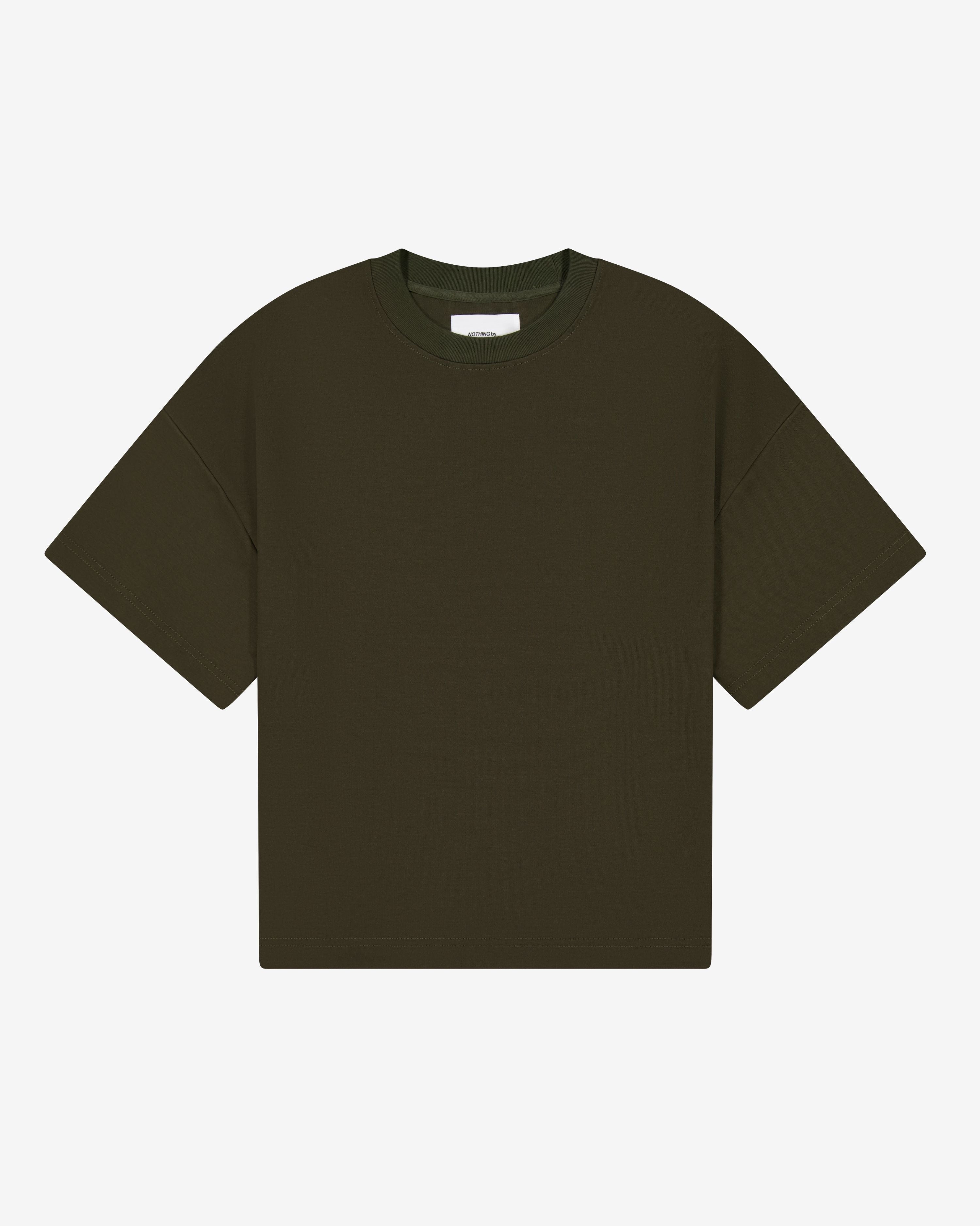 Nothing Heavyweight Tee | Deep Olive