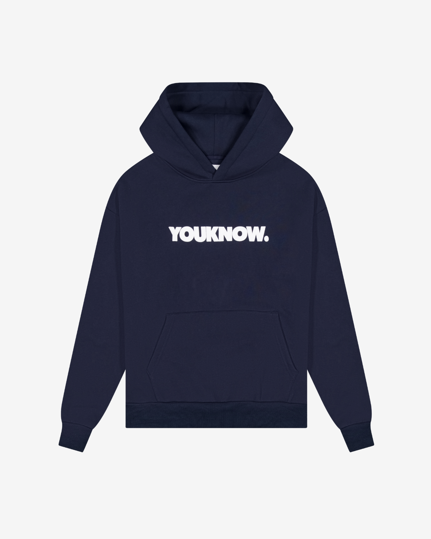 BLOCK HOODIE | Navy