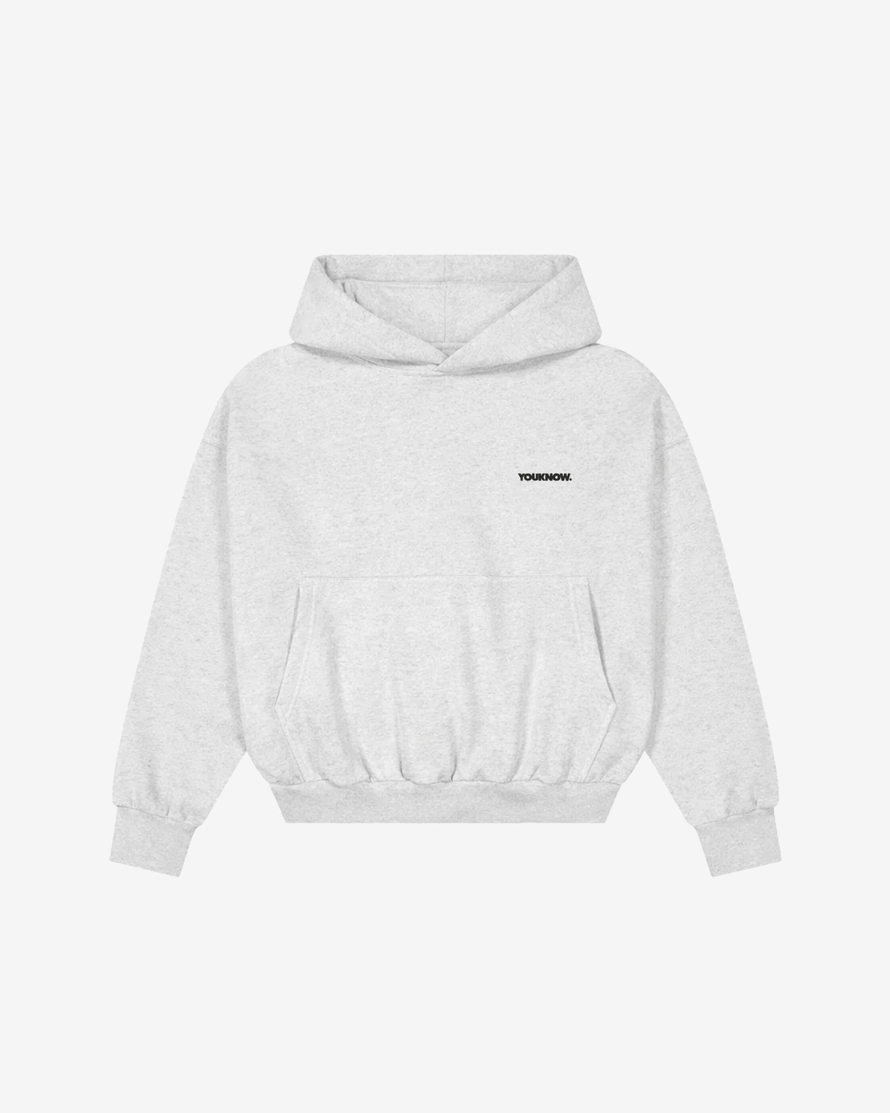 Core Box Hoodie | White Marle