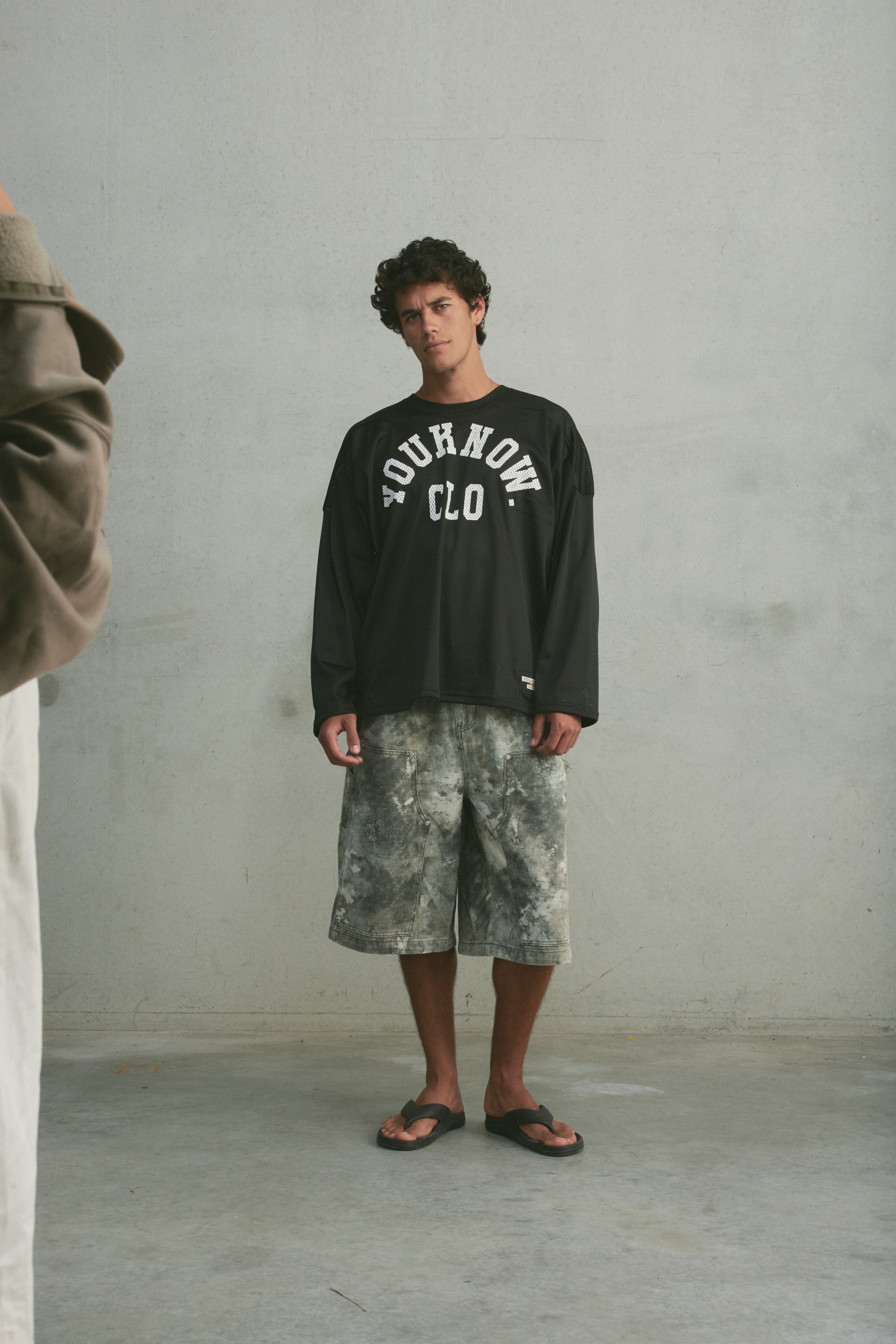 Mesh Long Sleeve | Black