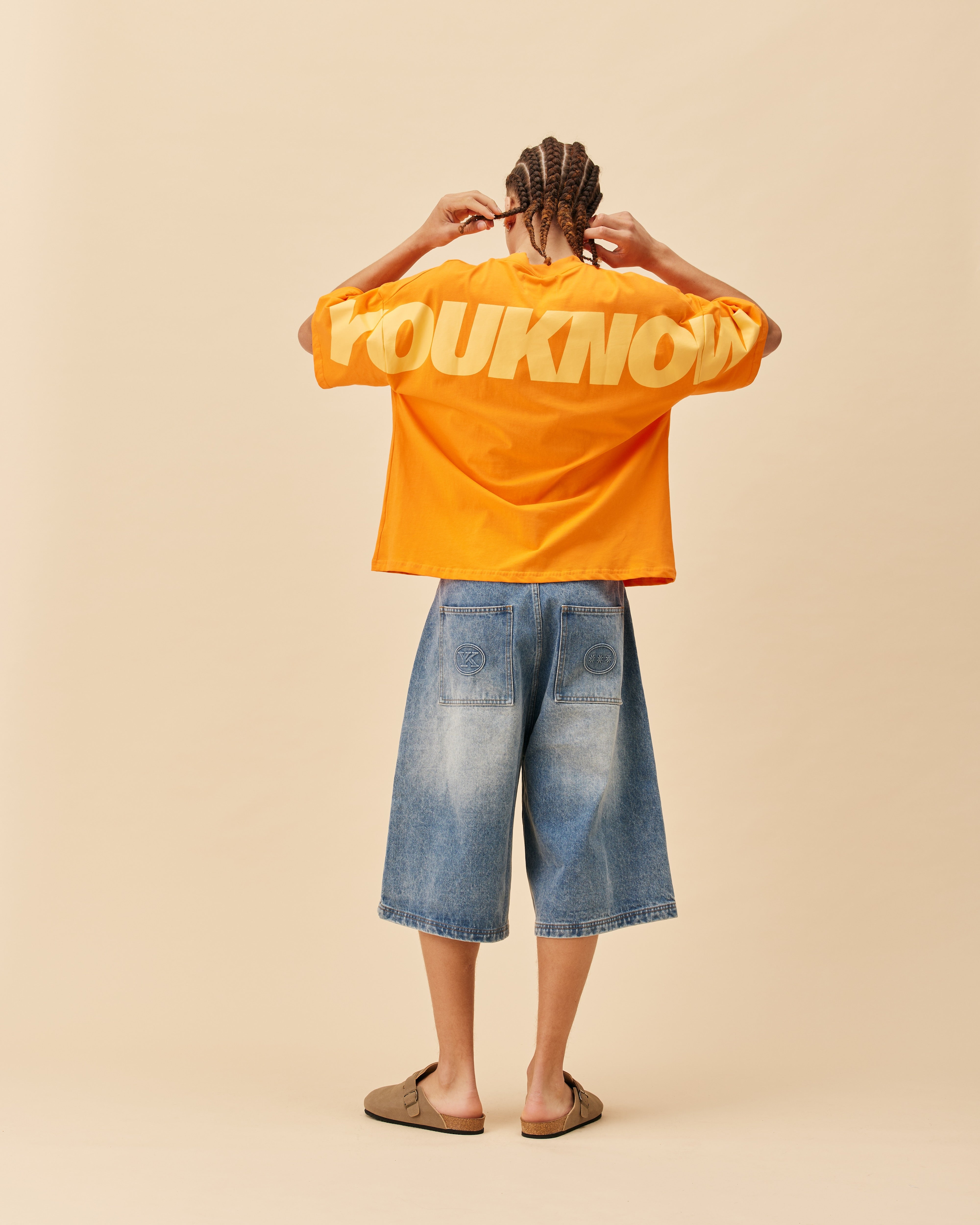 Big Back Tee | Orange Sherbert