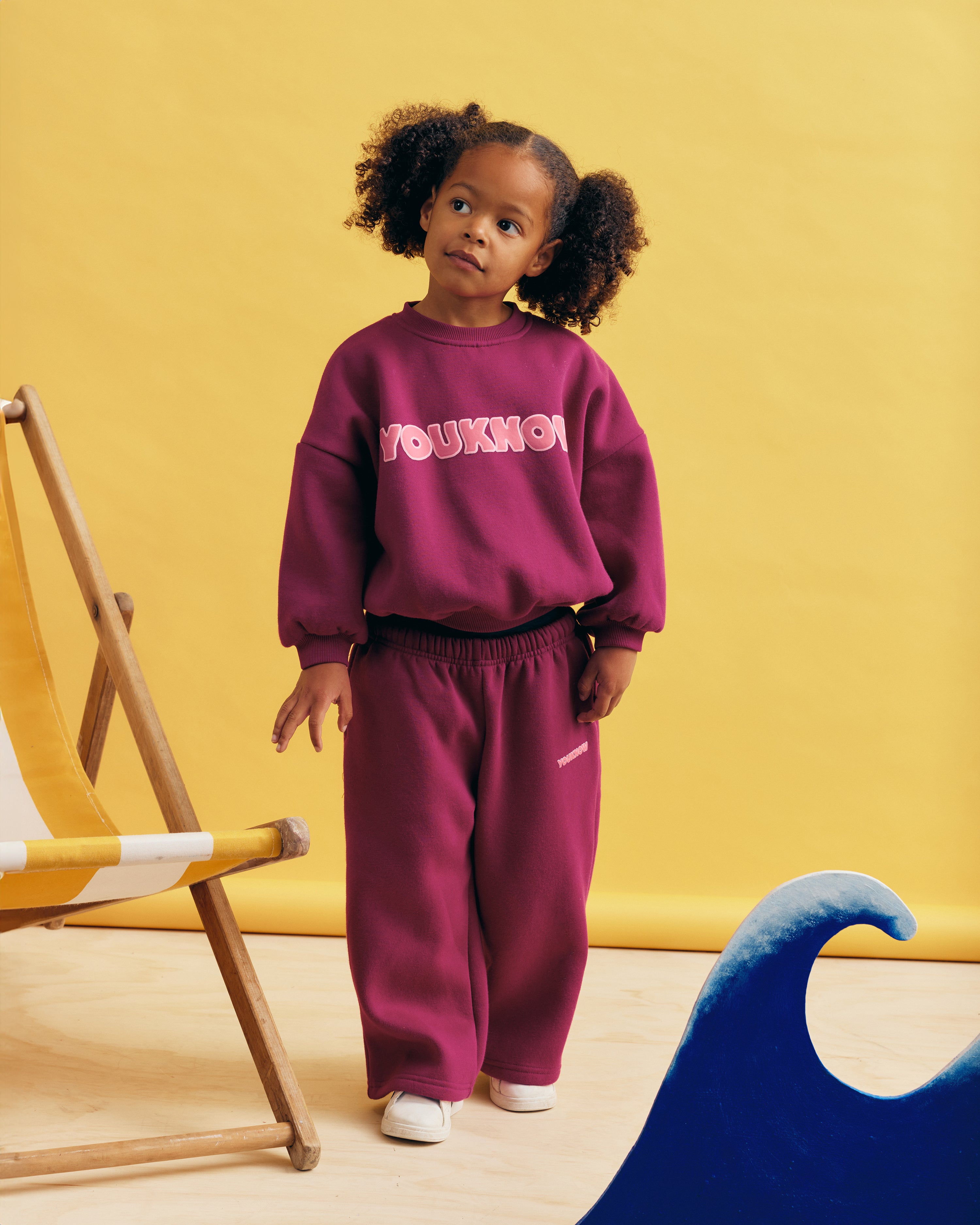 Kids Breezy Set | Magenta