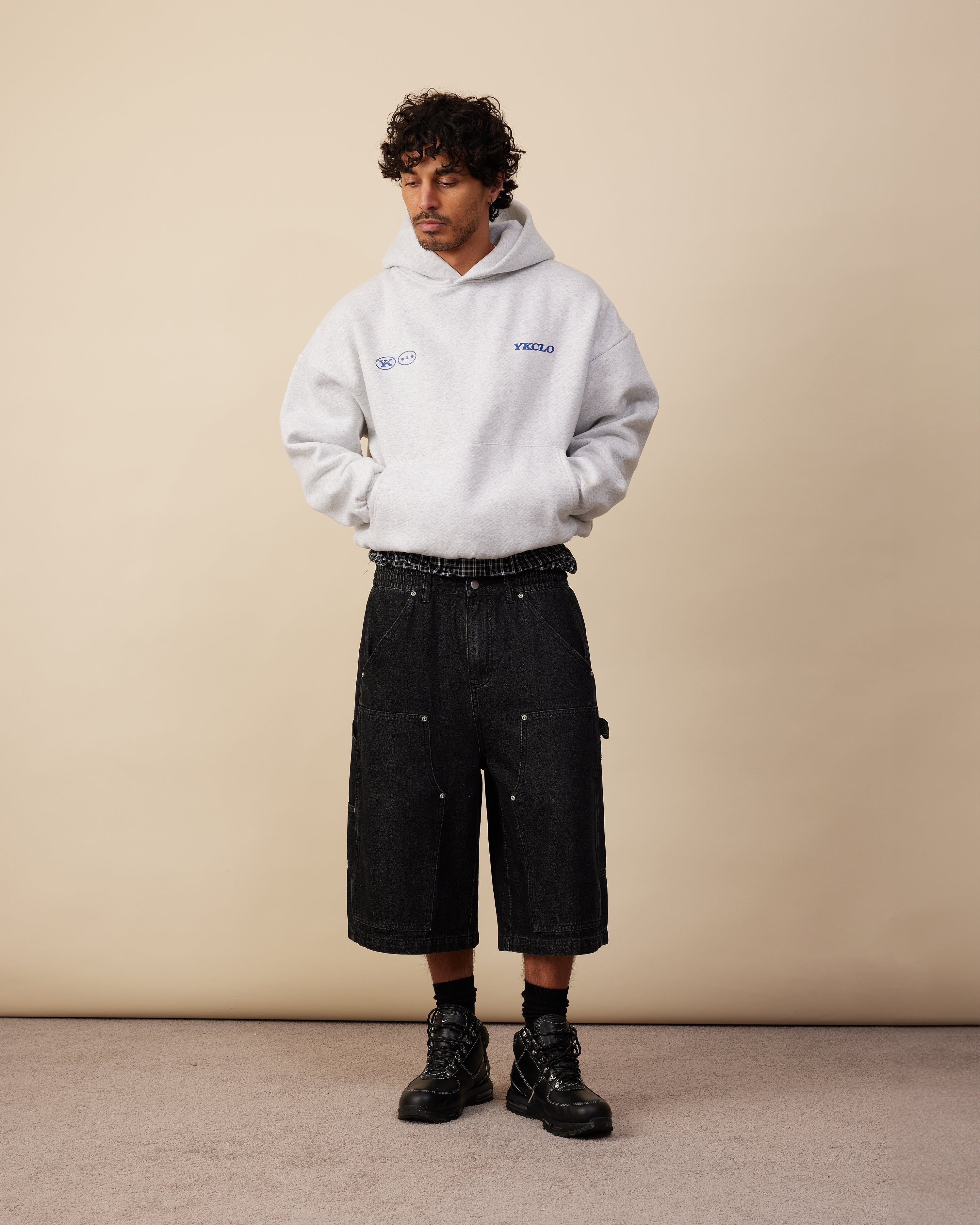 YKClo Hoodie | White Marle