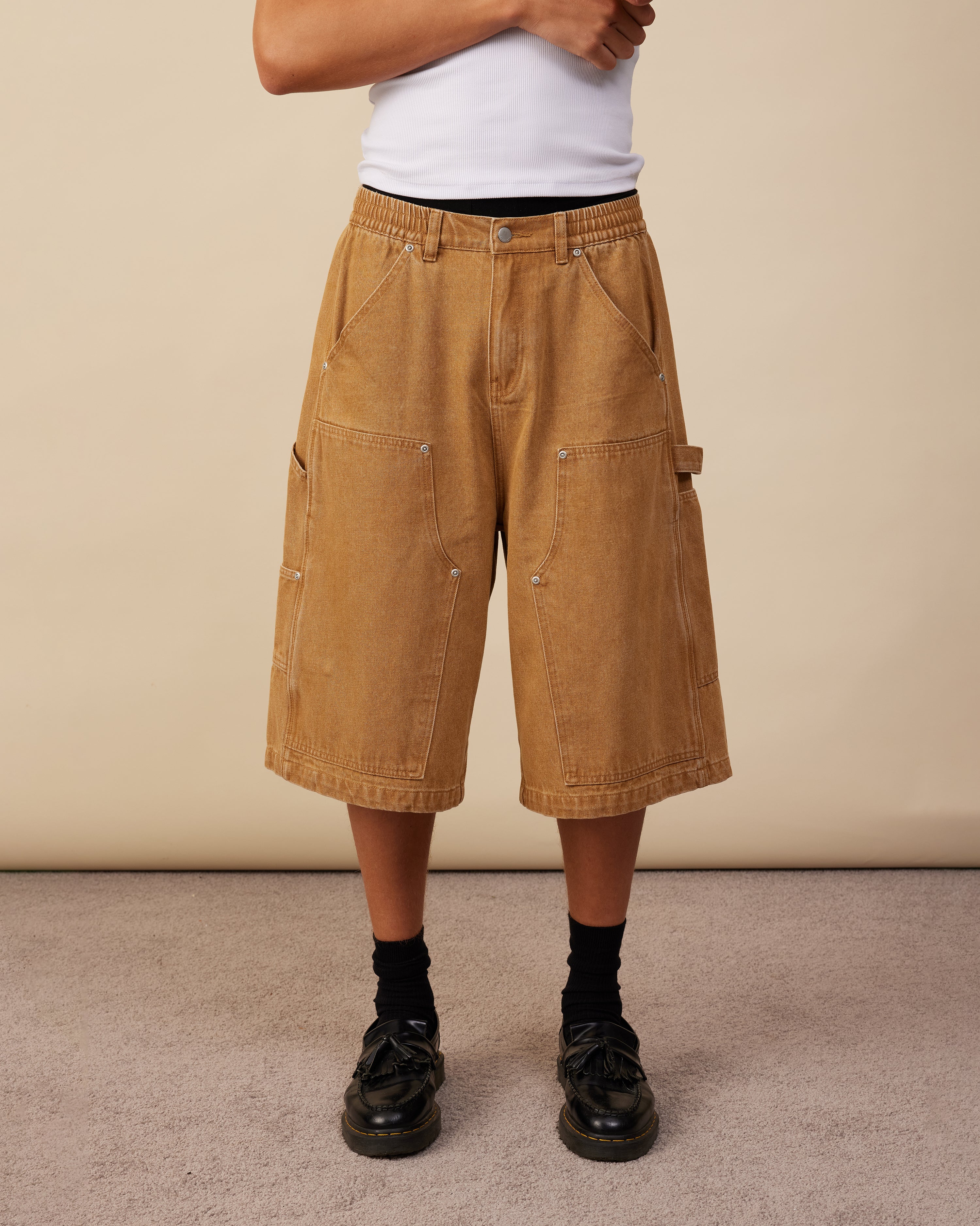 Carpenter Shorts | Tan