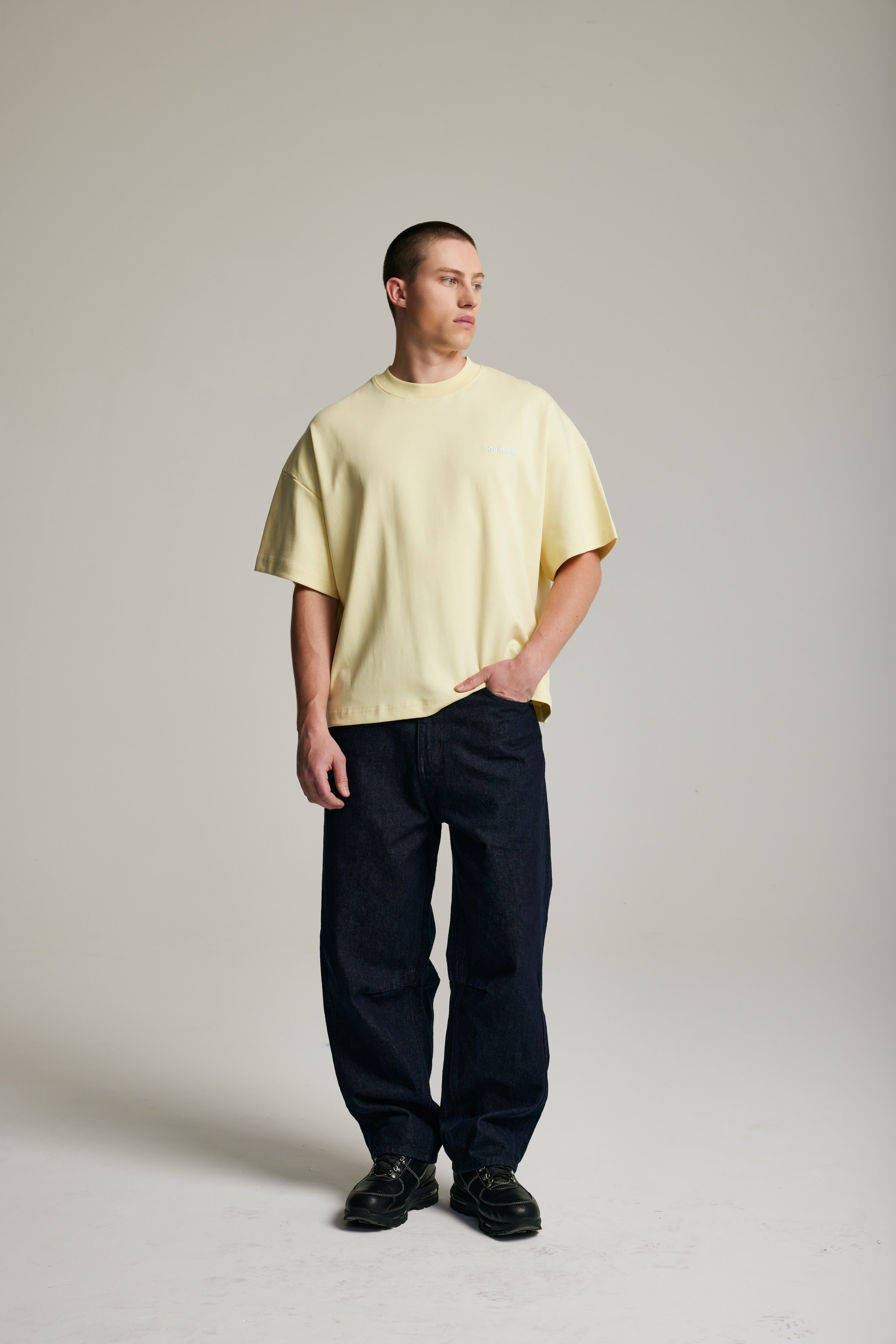 Core Box Tee | Banana