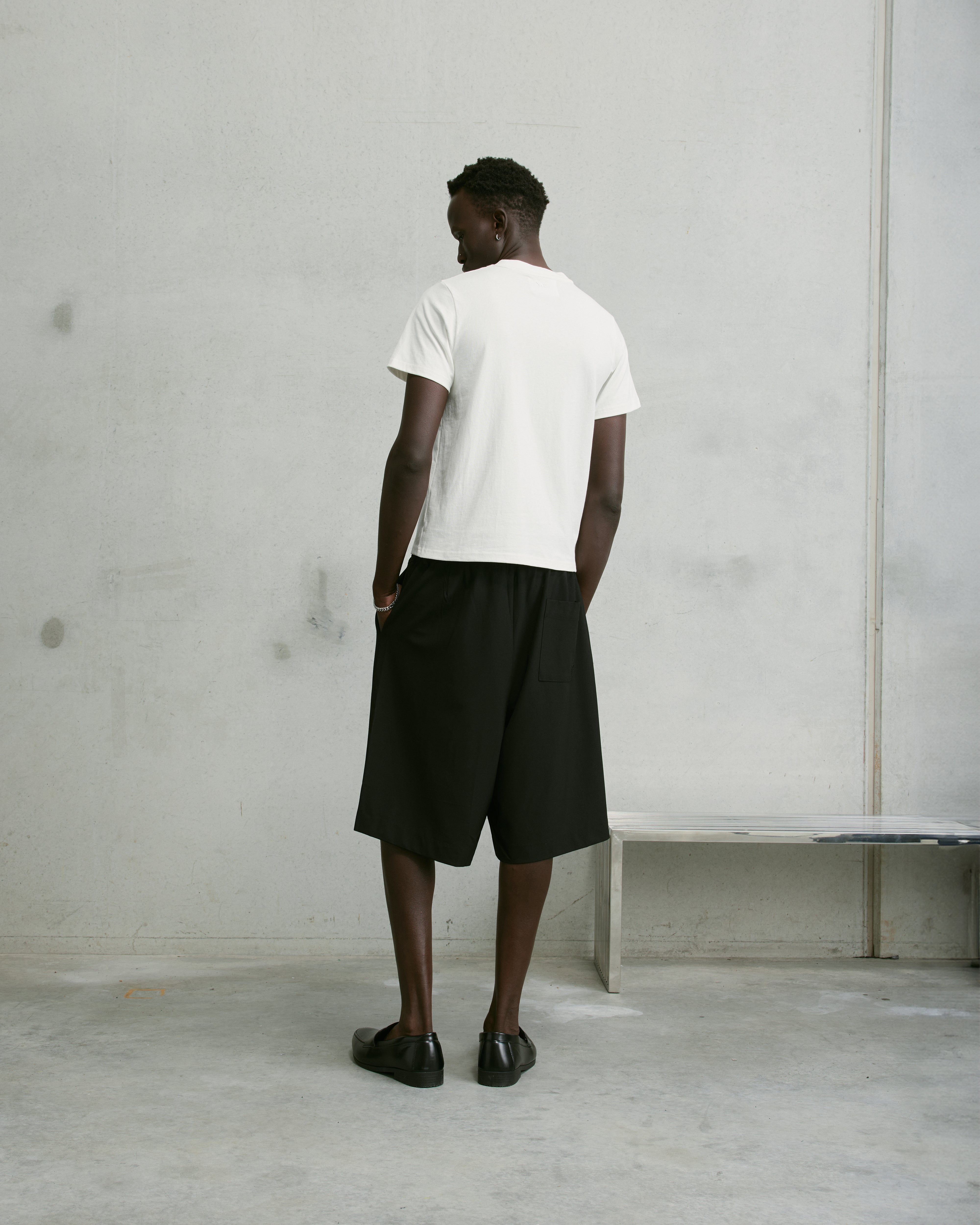 Nothing Shrunken Tee | Cloud White