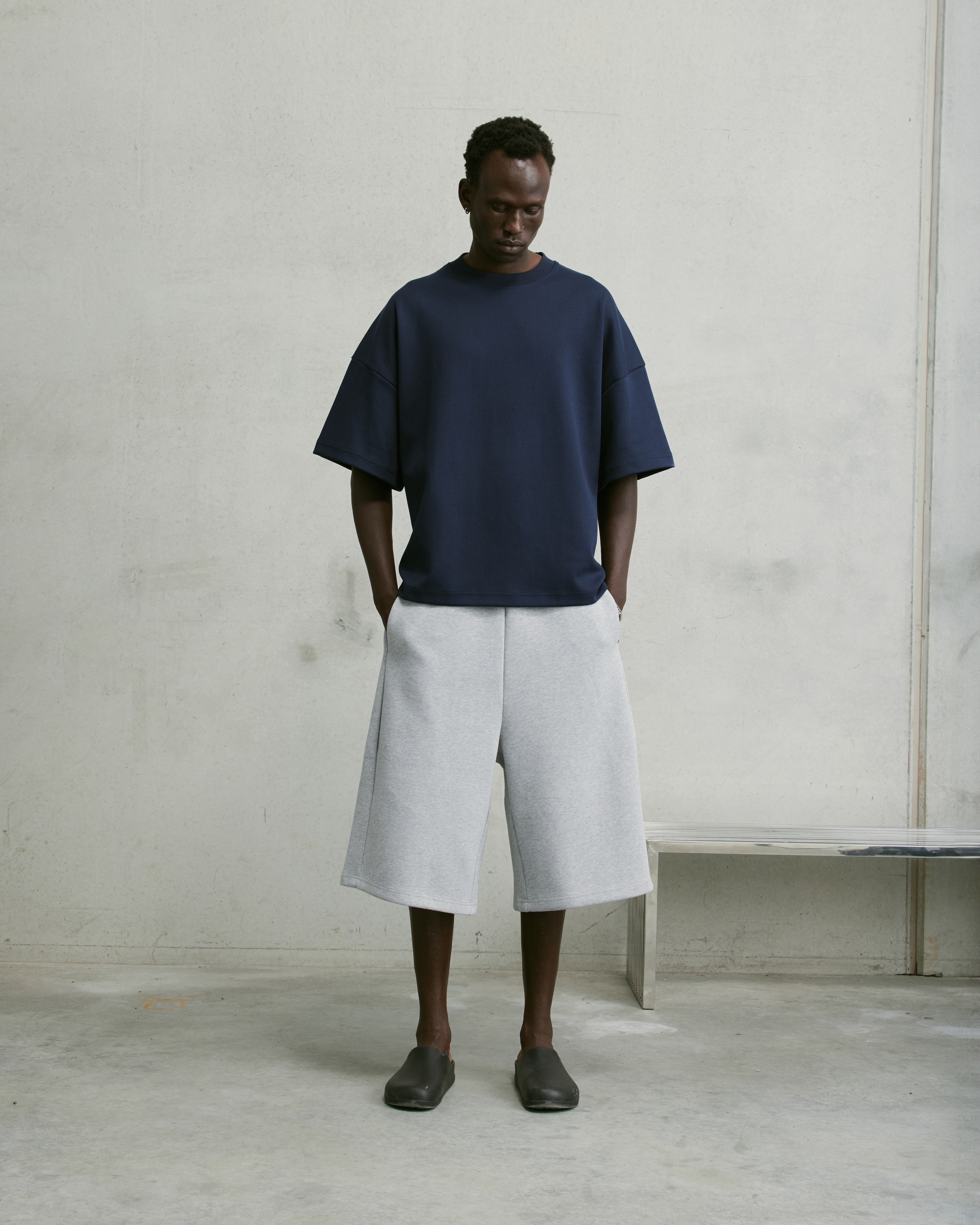 Nothing Heavyweight Tee | Deep Sea