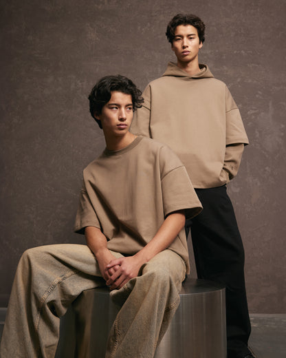 Nothing Heavyweight Tee | Taupe