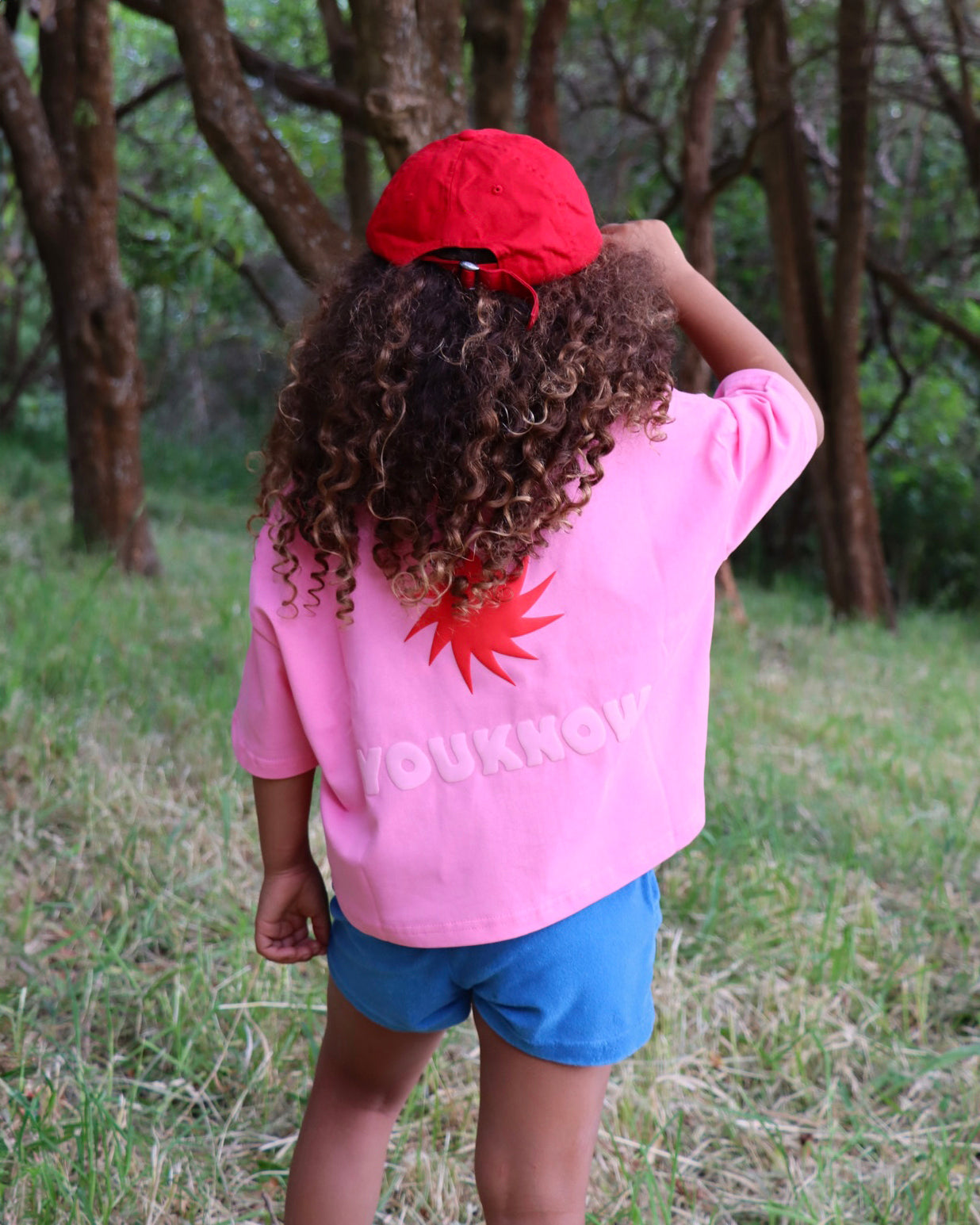 Kids Sun Tee | Pink