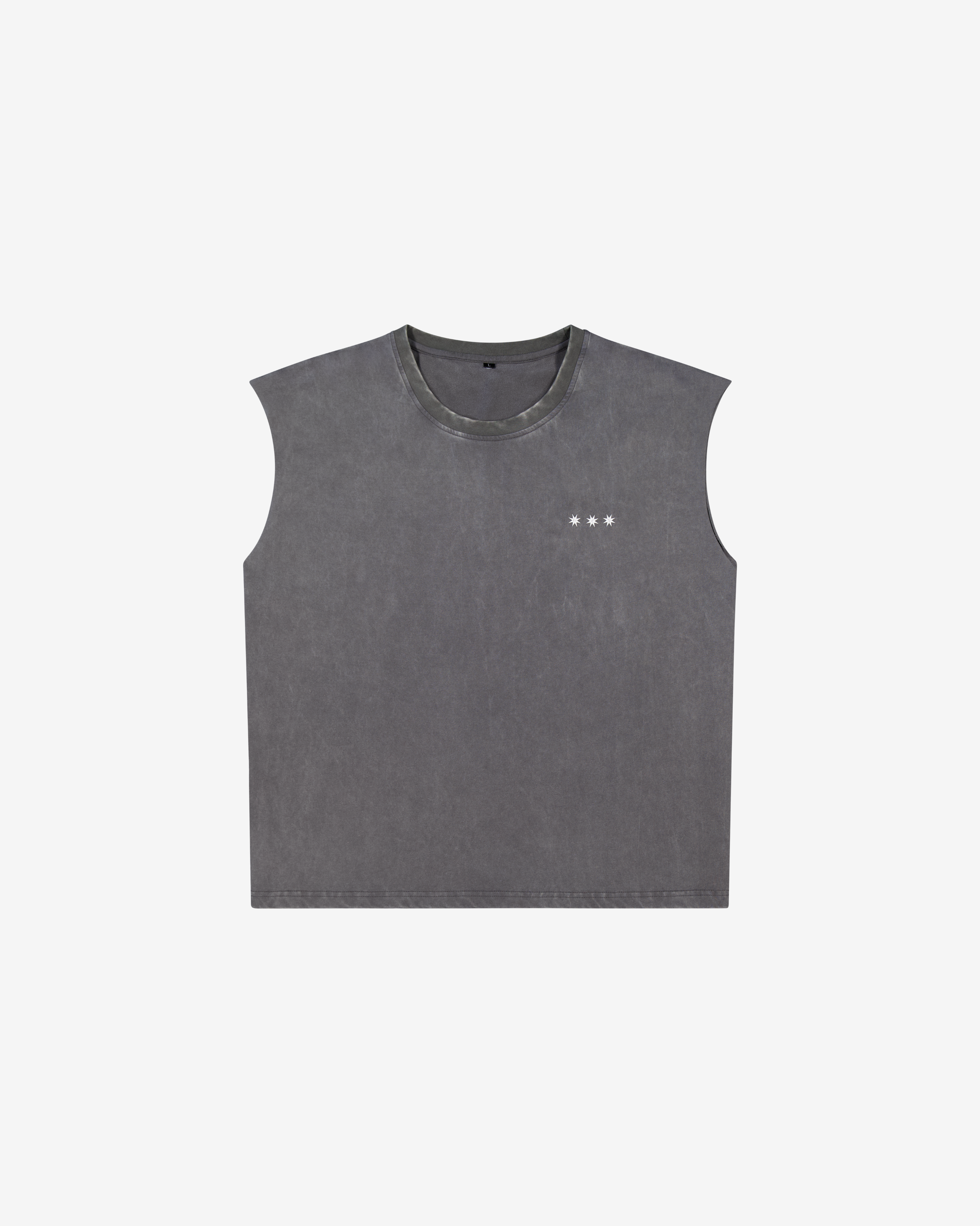Hot & Unbothered Tank | Washed Grey