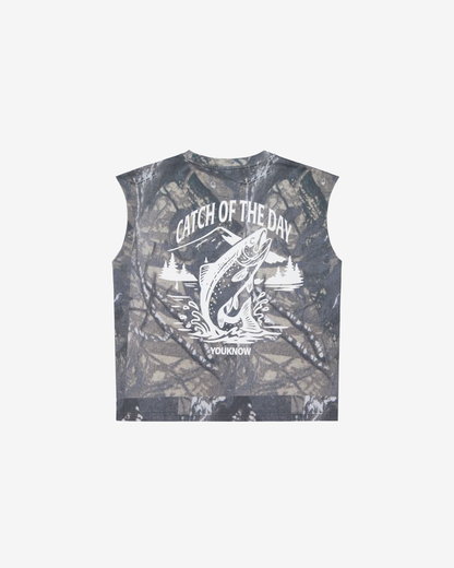 Catch of The Day Tank | Camo