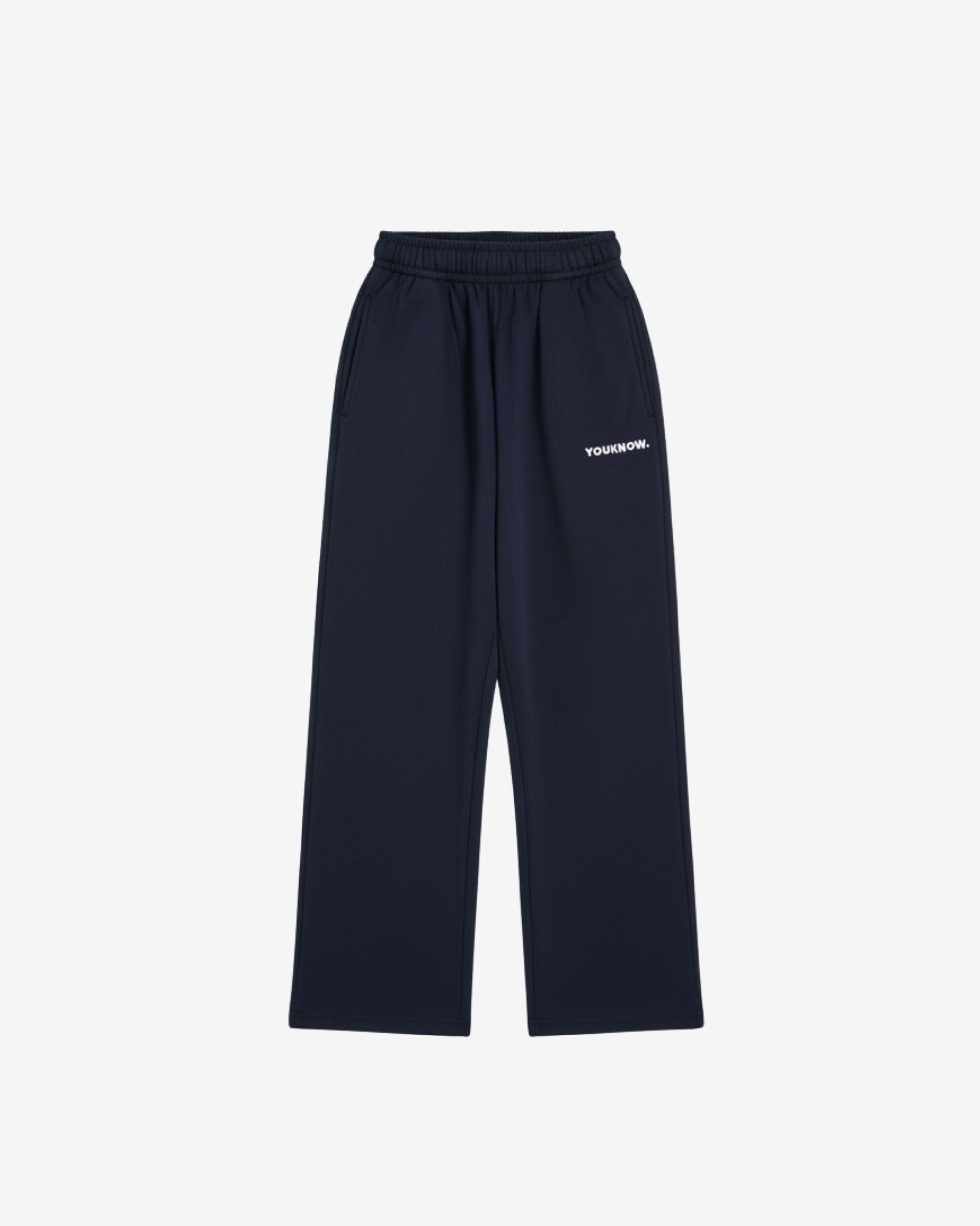 Core Wide Leg Sweatpants | Navy