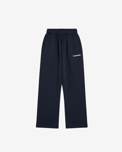 Core Wide Leg Sweatpants | Navy