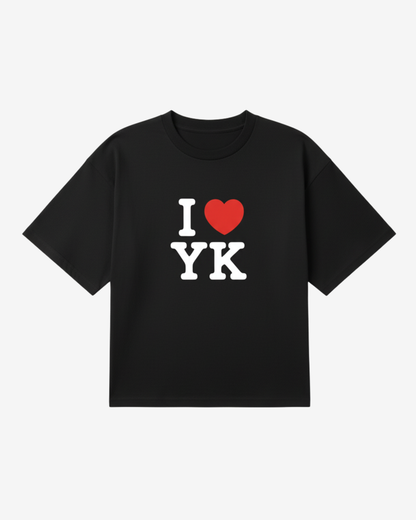 I Heart YK Tee | Black