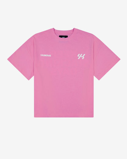 YK Move Stacking Days Tee | Pink