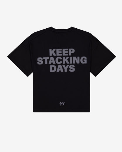 YK Move Stacking Days Tee | Black