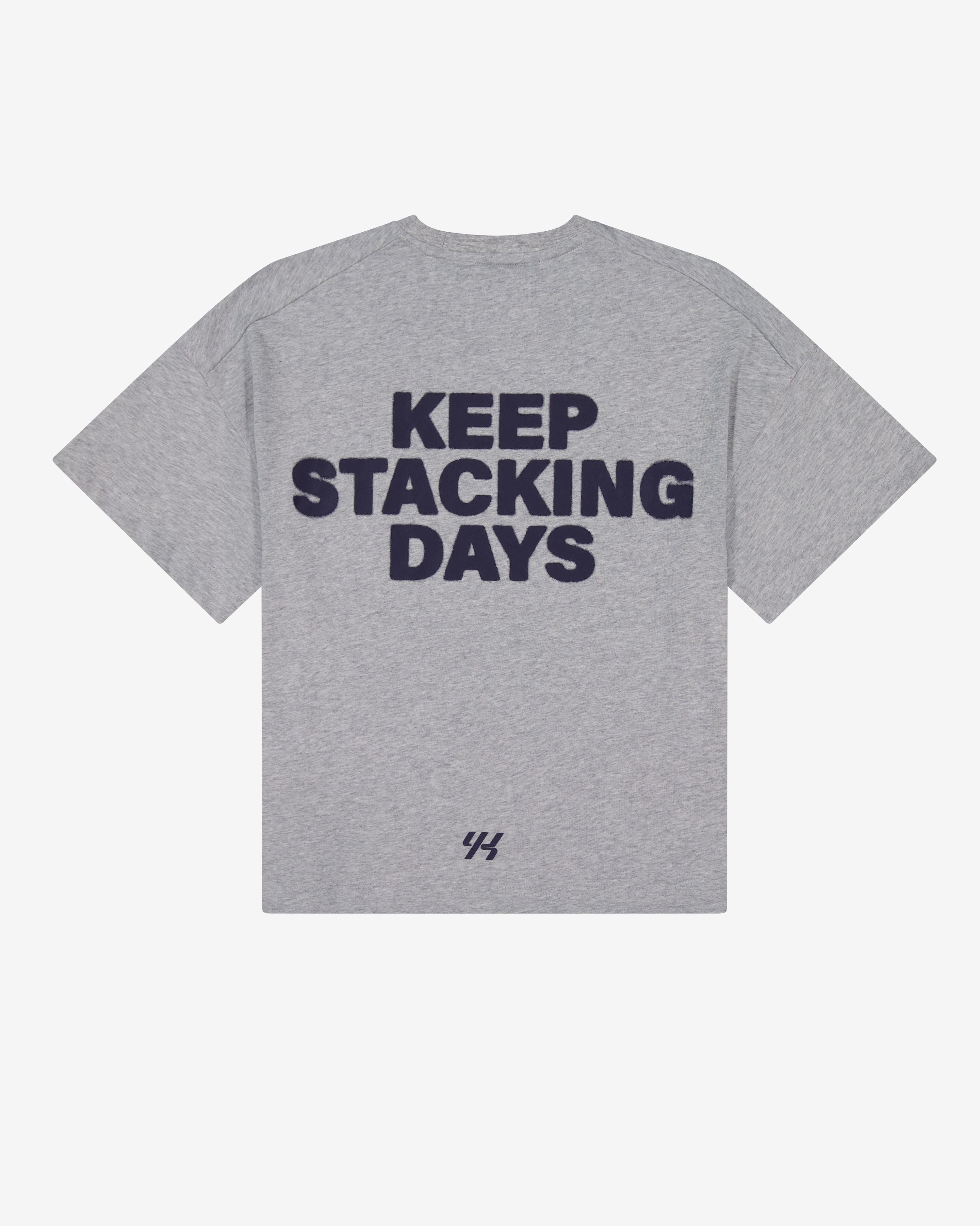YK Move Stacking Days Tee | Grey