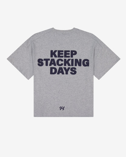 YK Move Stacking Days Tee | Grey