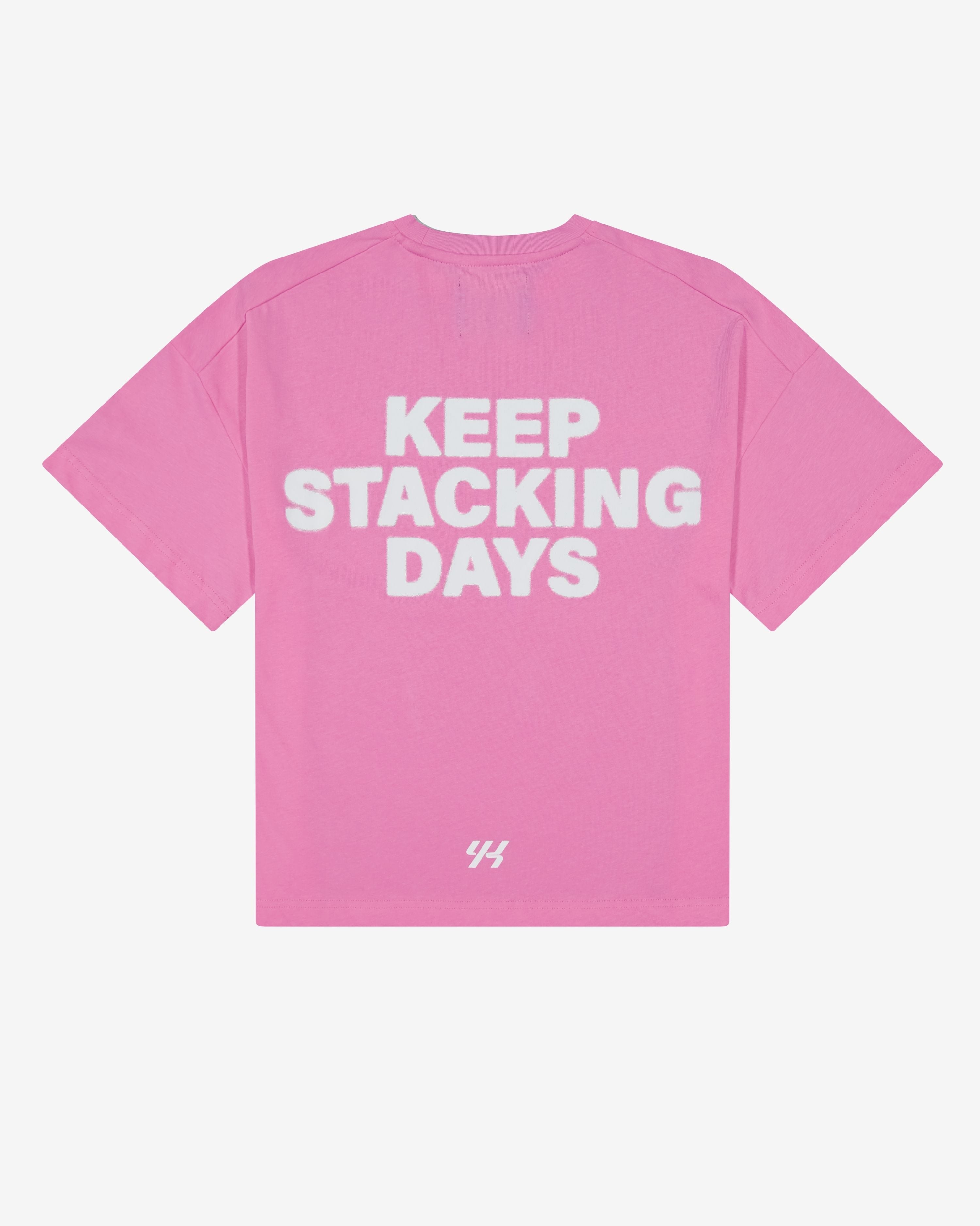 YK Move Stacking Days Tee | Pink