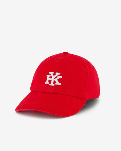 YK Dad Cap | Washed Red