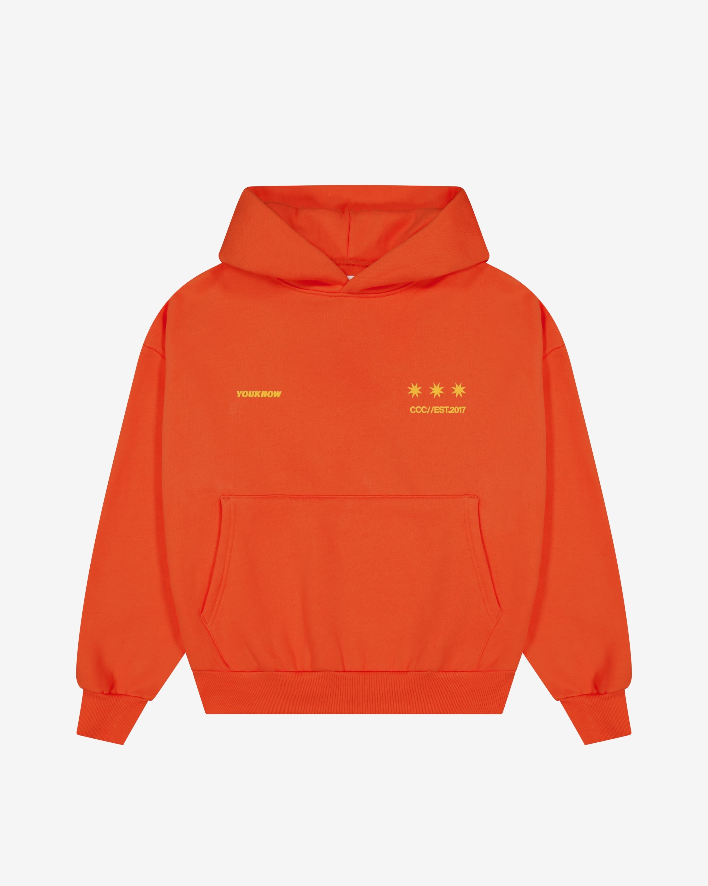 Big Back Hoodie | Orange Sherbert