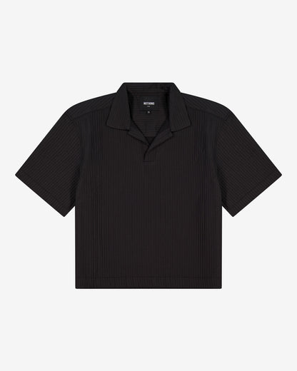 Nothing Boxy Pintuck Polo | Tar