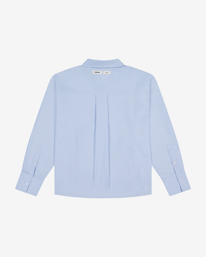 Double Pocket Longsleeve Shirt | Light Blue