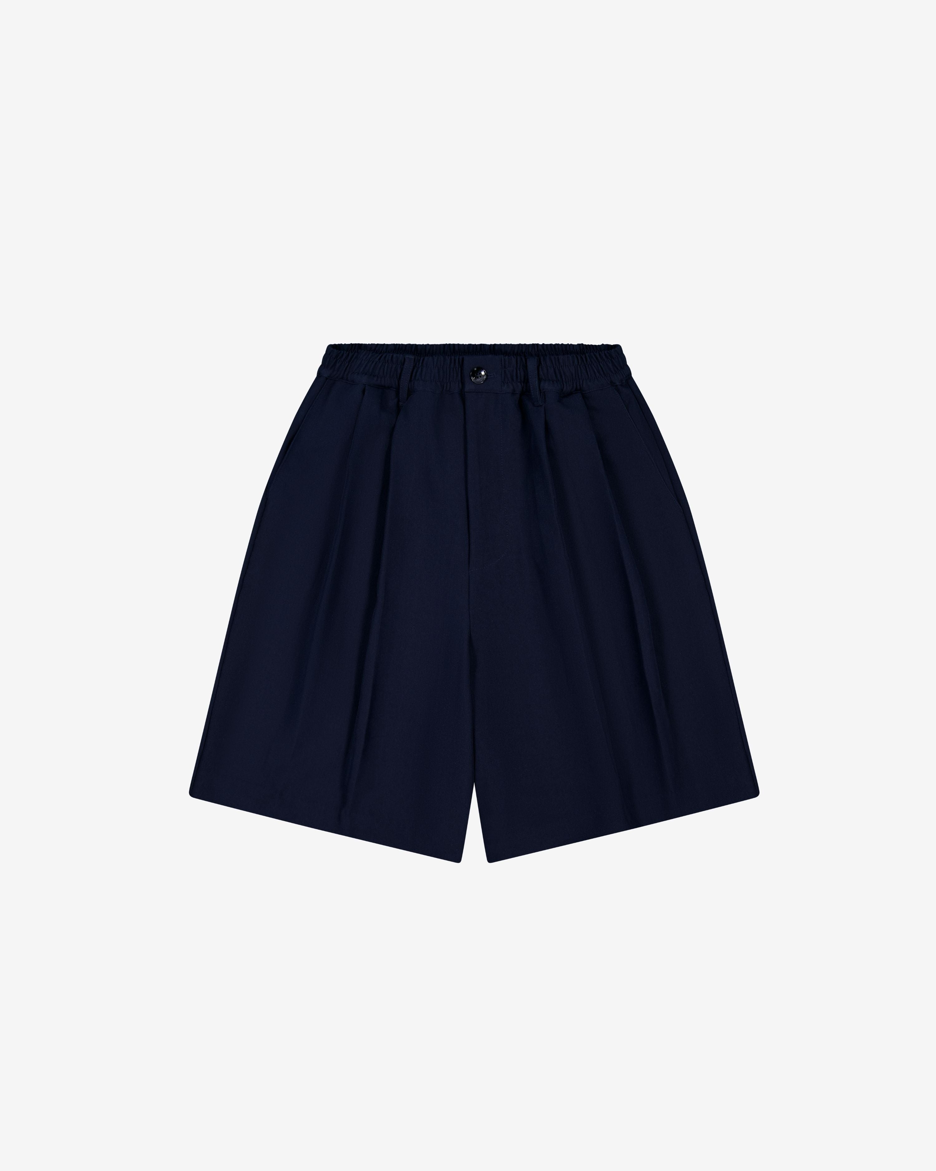 Nothing Pleated Shorts | Deep Sea