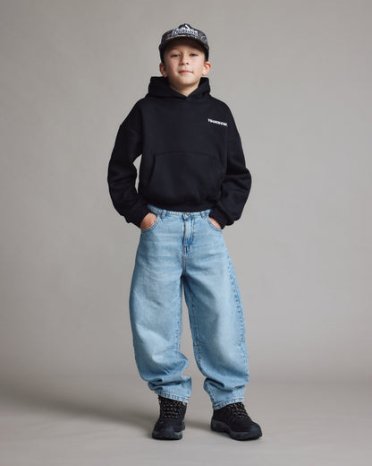 Kids Core Box Hoodie | Black