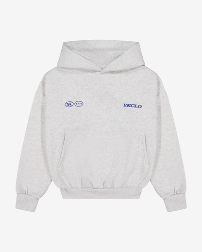YKClo Hoodie | White Marle