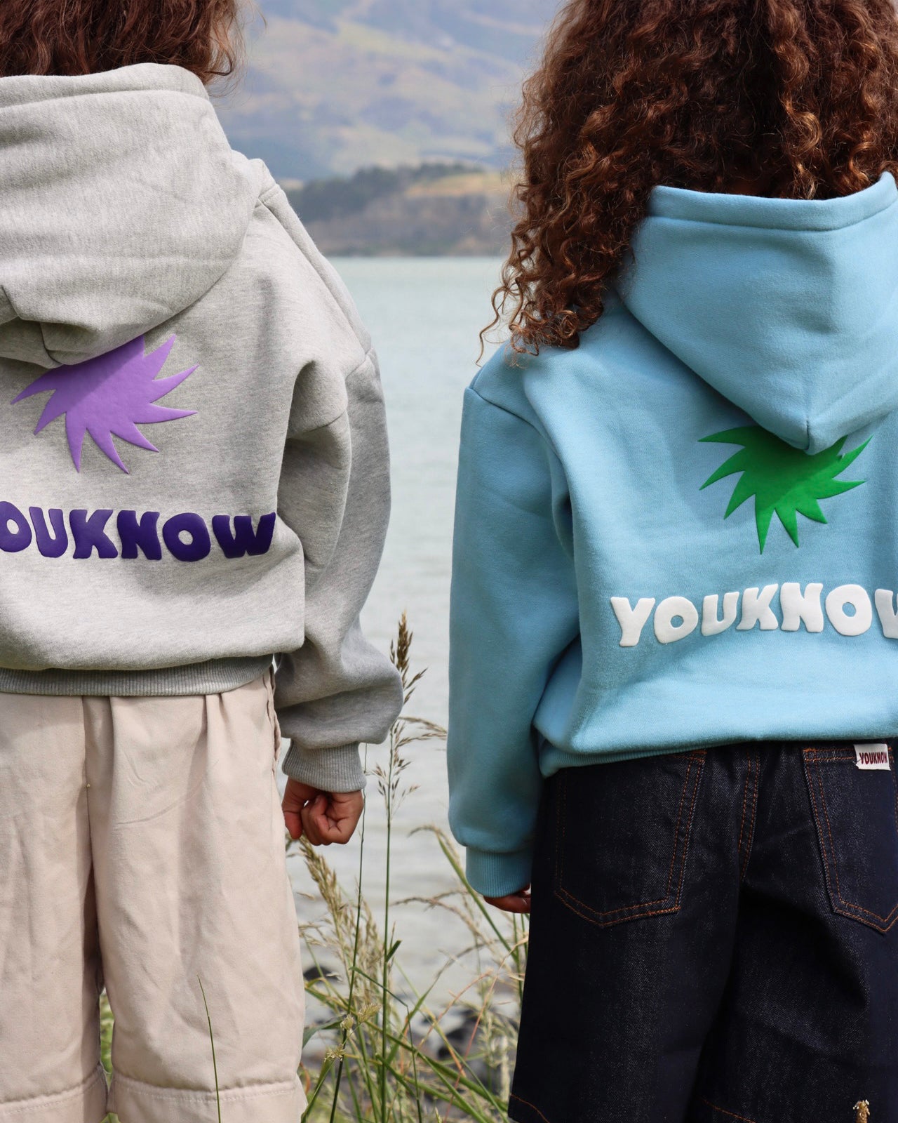 Kids Sunny Hoodie | Blue