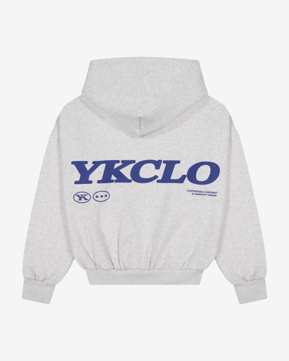 YKClo Hoodie | White Marle