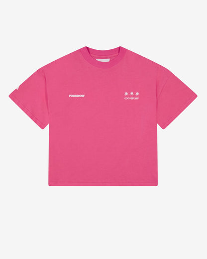 Big Back Tee | Pink