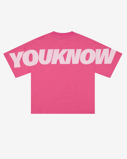 Big Back Tee | Pink