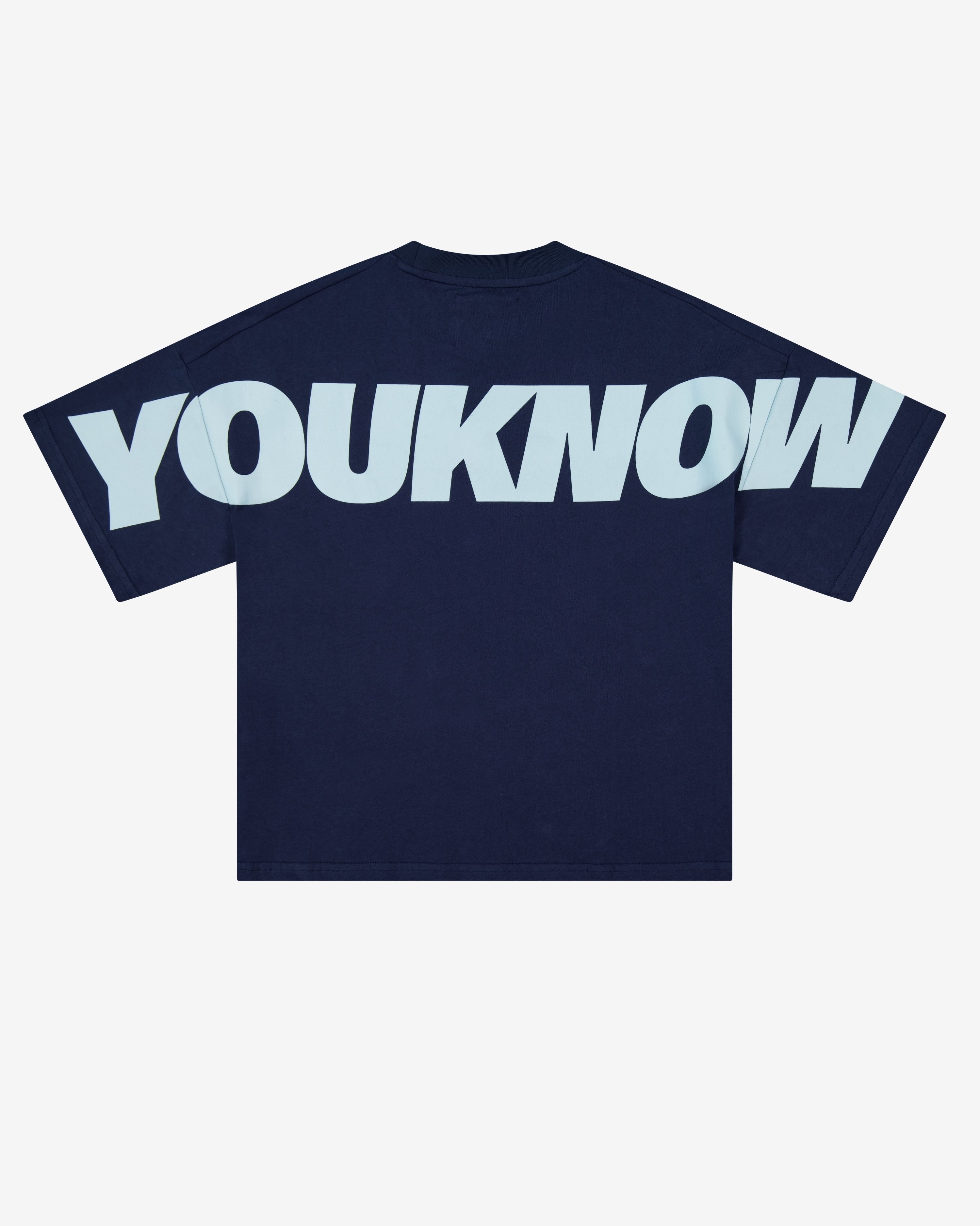 Big Back Tee | Navy Ice