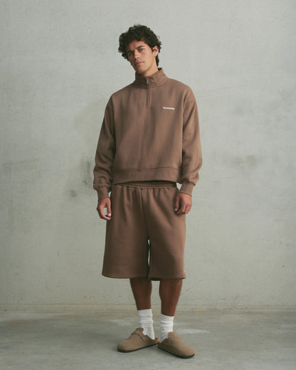 Core 1/4 Zip Pullover | Latte