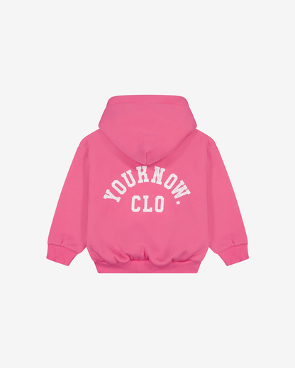 Kids Half Time Hoodie | Bubblegum