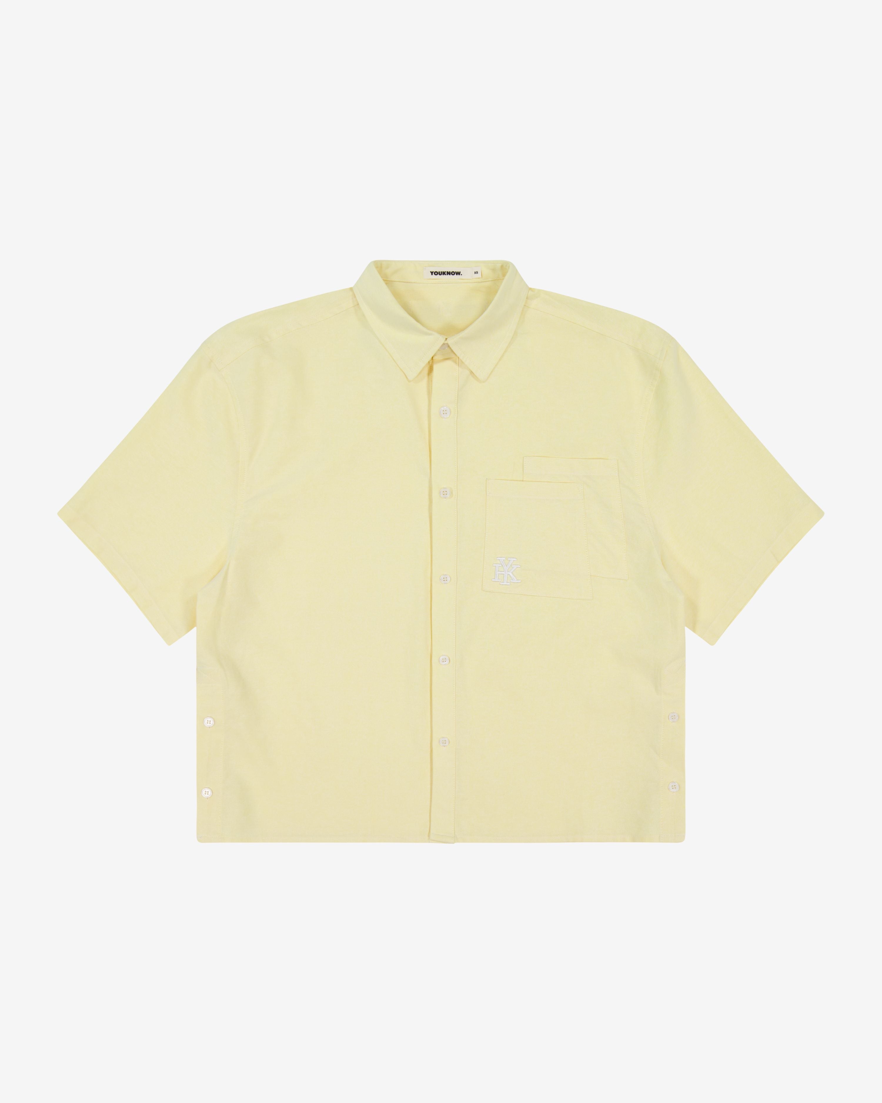Double Pocket SS Shirt | Yellow