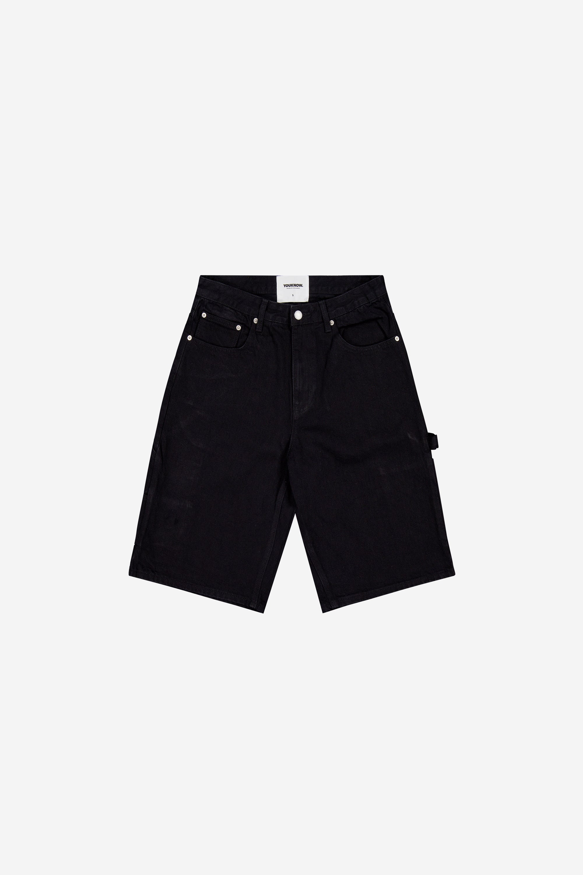 Denim Jorts | Black