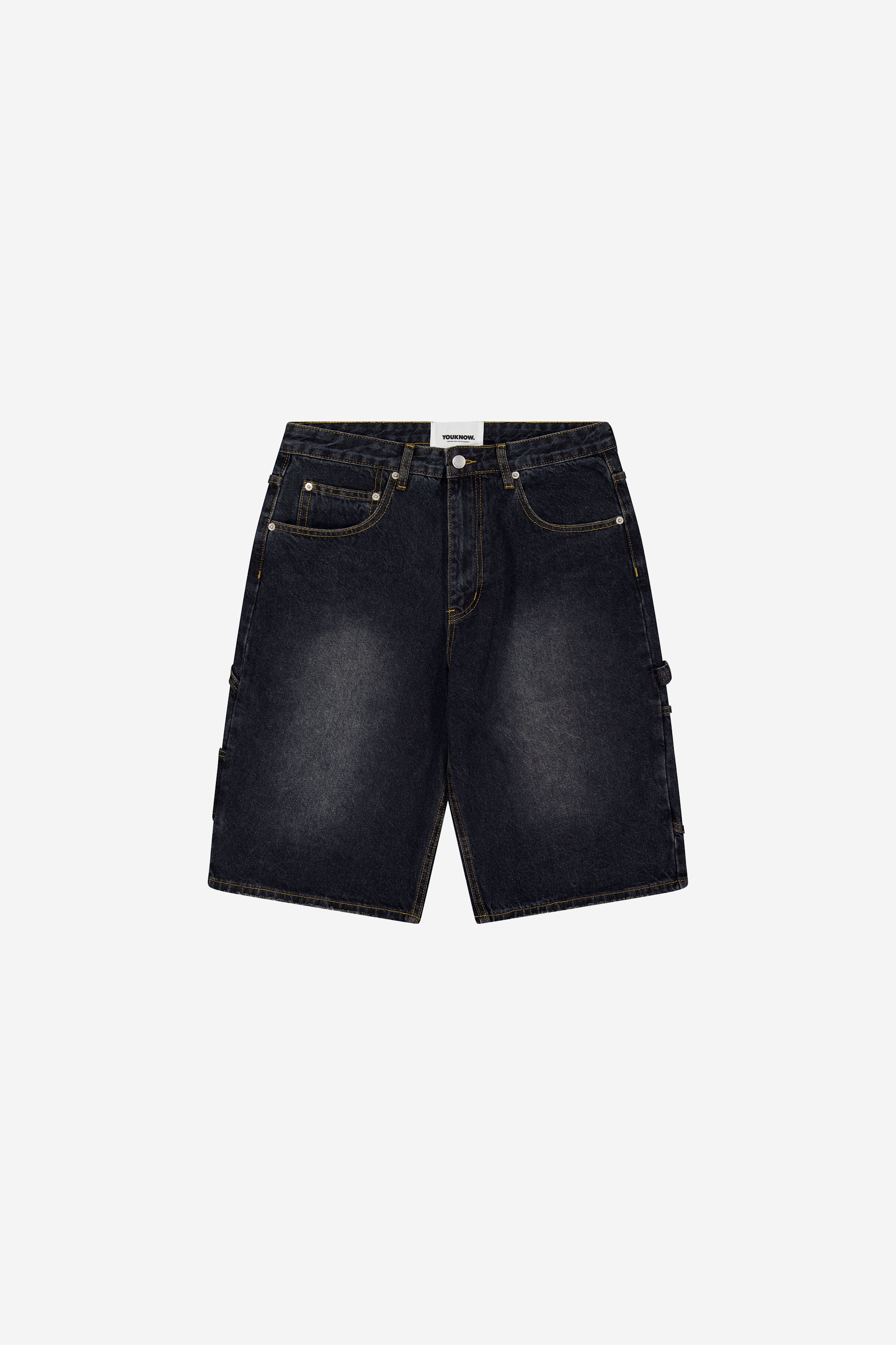 Denim Jorts | Black Wash