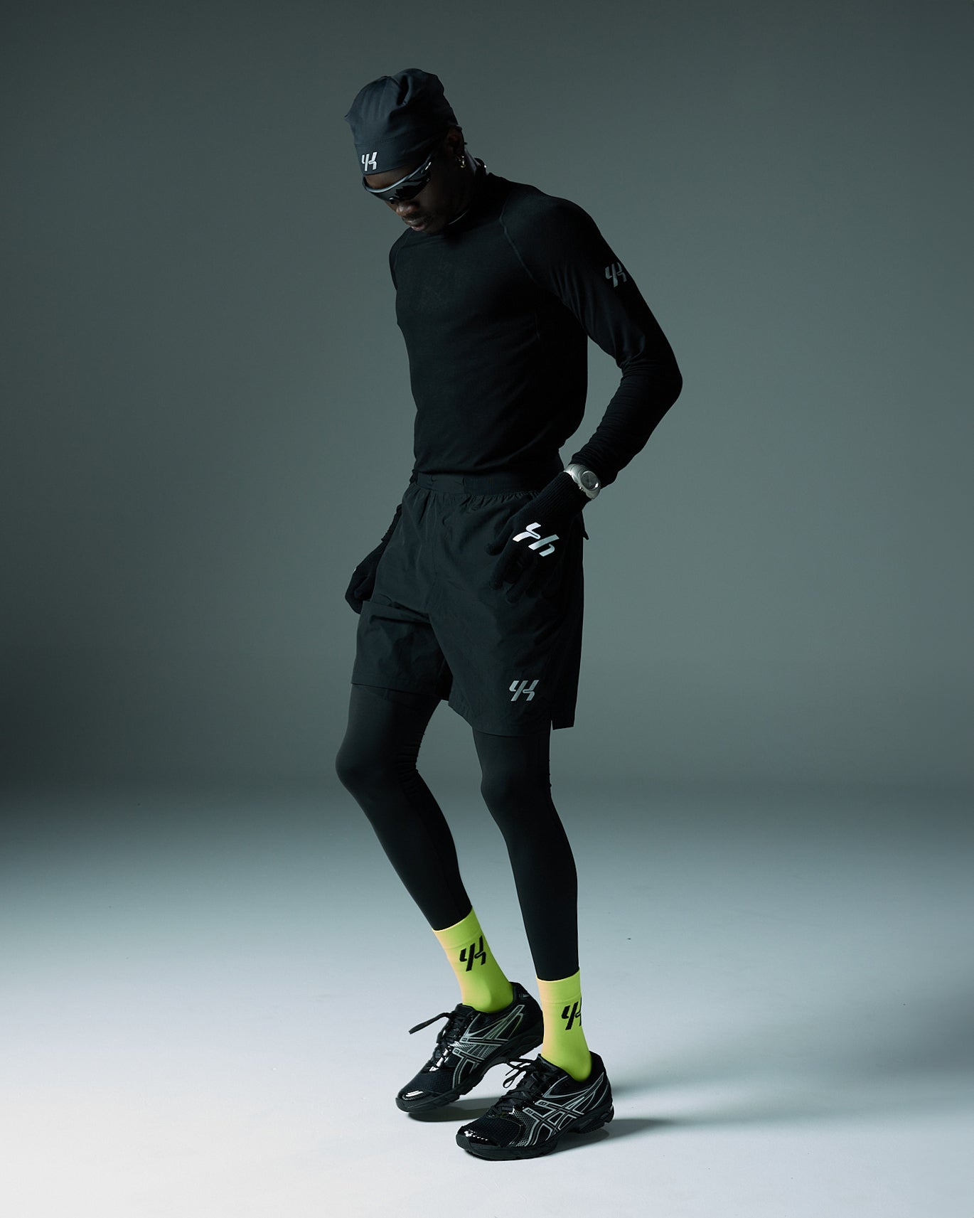 YK Move Running Gloves | Black