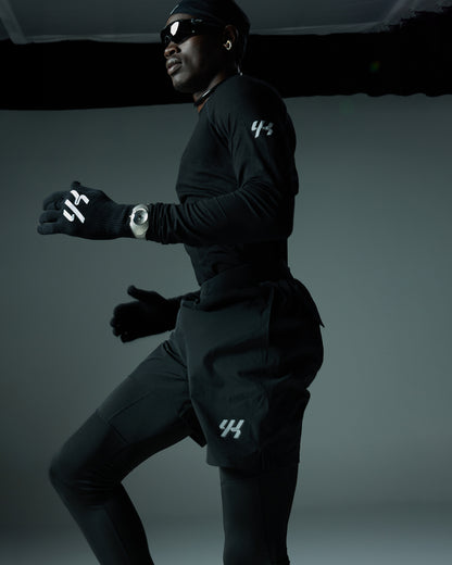 YK Move Running Gloves | Black