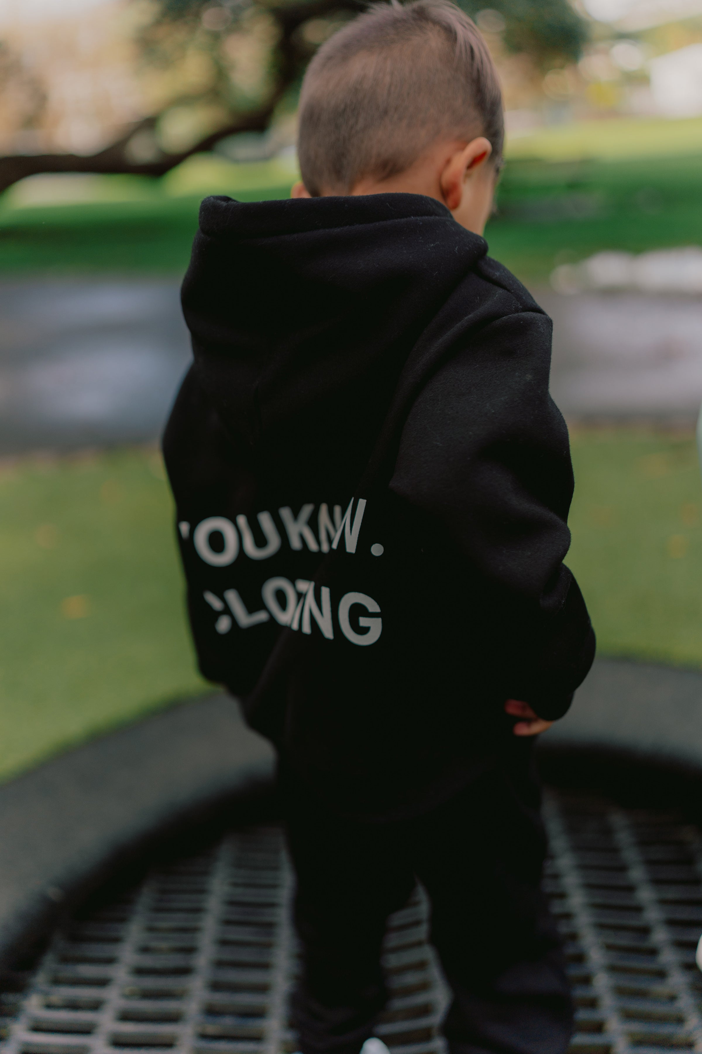 Kids Cosyszn Hoodie | Black