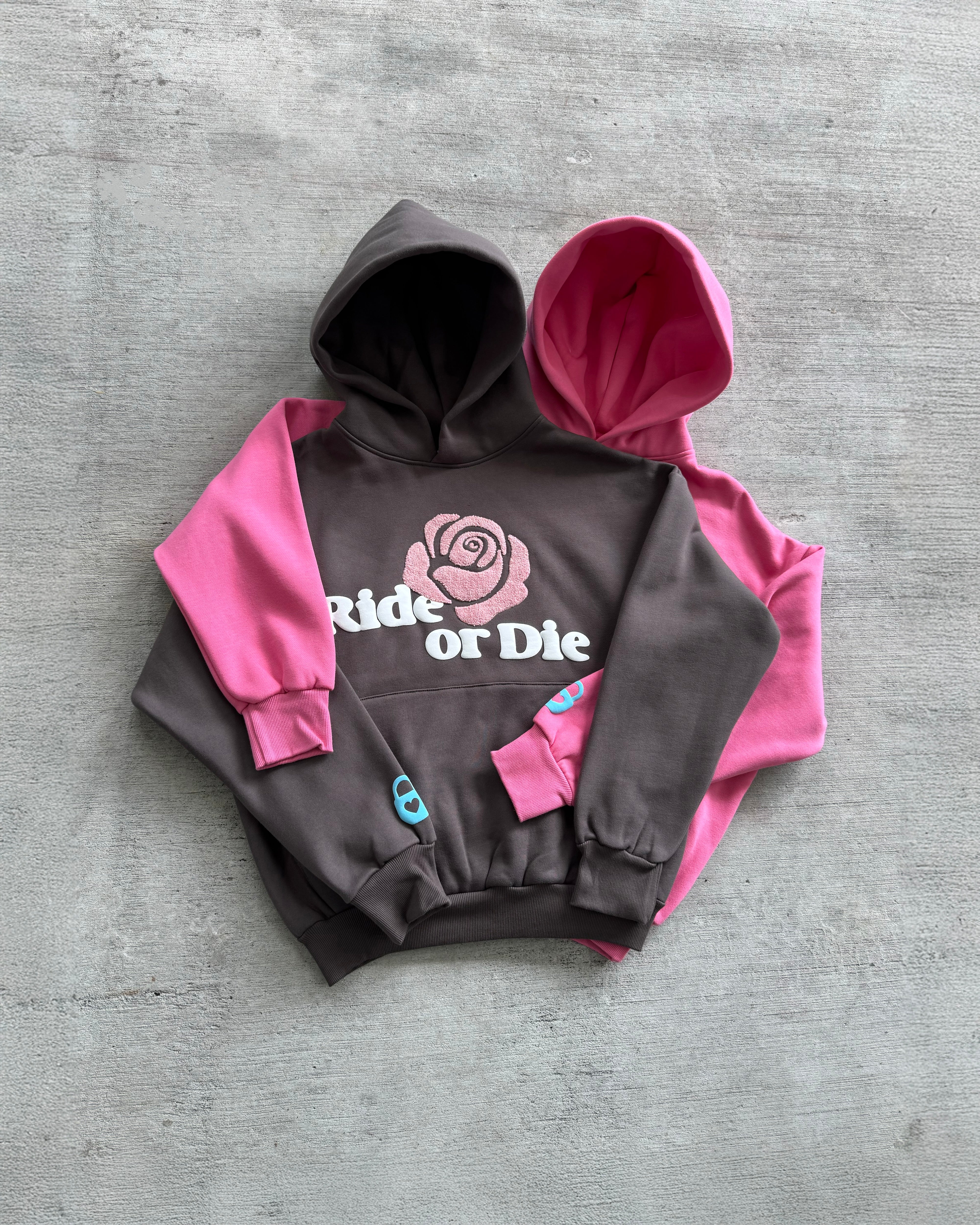 Ride or Die Oversized Hoodie | Brown